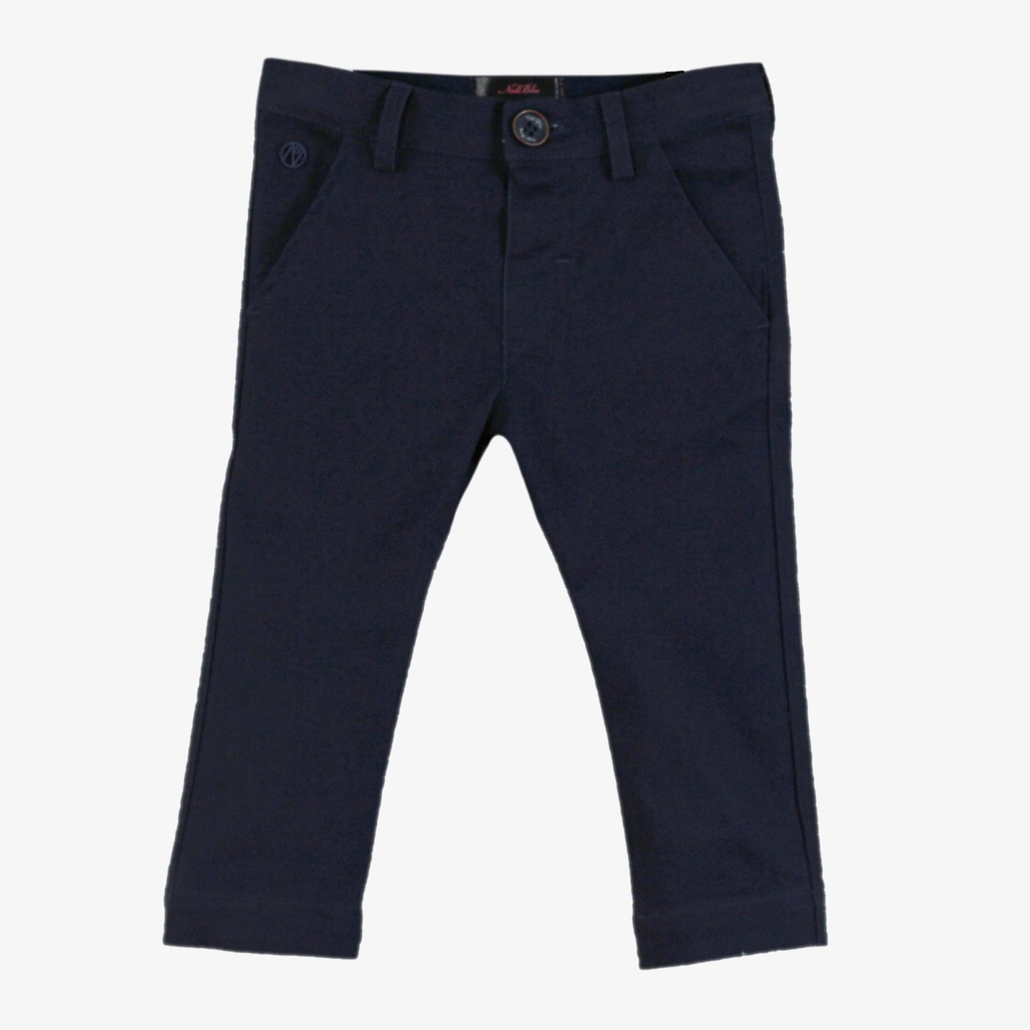 AW25 MIRANDA NEL NLU Boys Navy Polo Shirt & Trousers - 1107