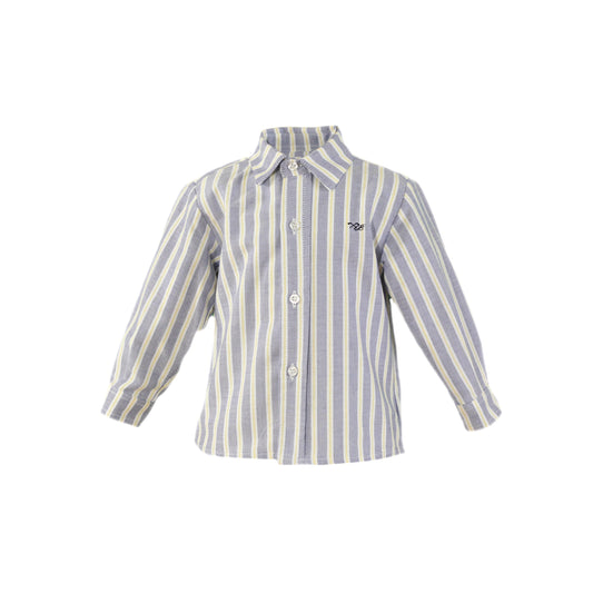 MIRANDA NEL BLU Navy & Grey Baby Boys Three Piece Trouser Set - 1109