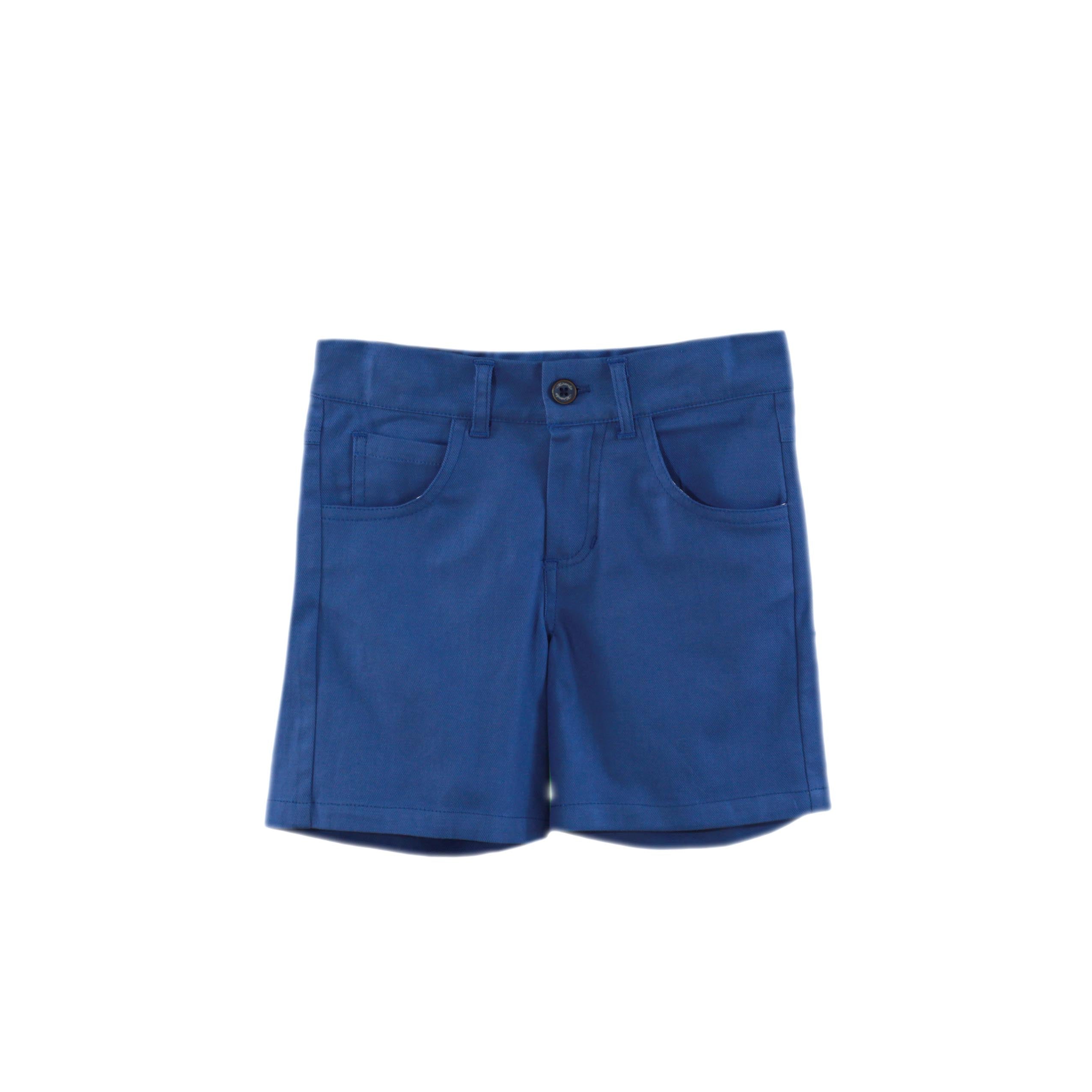 MIRANDA NEL BLU Red & Blue Boys Polo Short Set - 1307