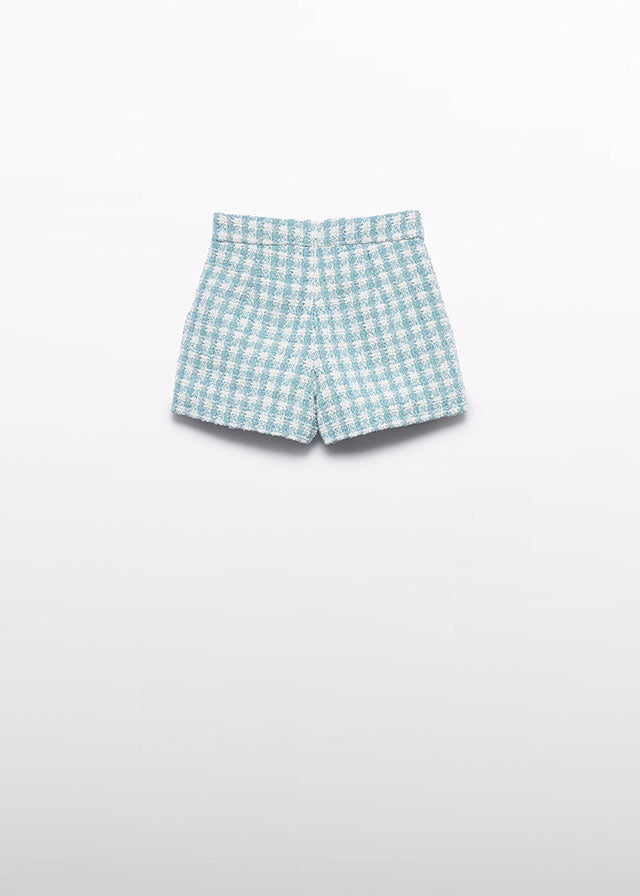 AW25 ABEL & LULA Aqua Girls Short Set with Jumper - 5829