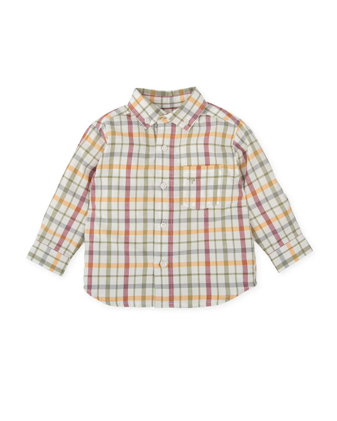 AW25 TUTTO PICCOLO Boys Beige & Khaki Trouser Set with Jumper