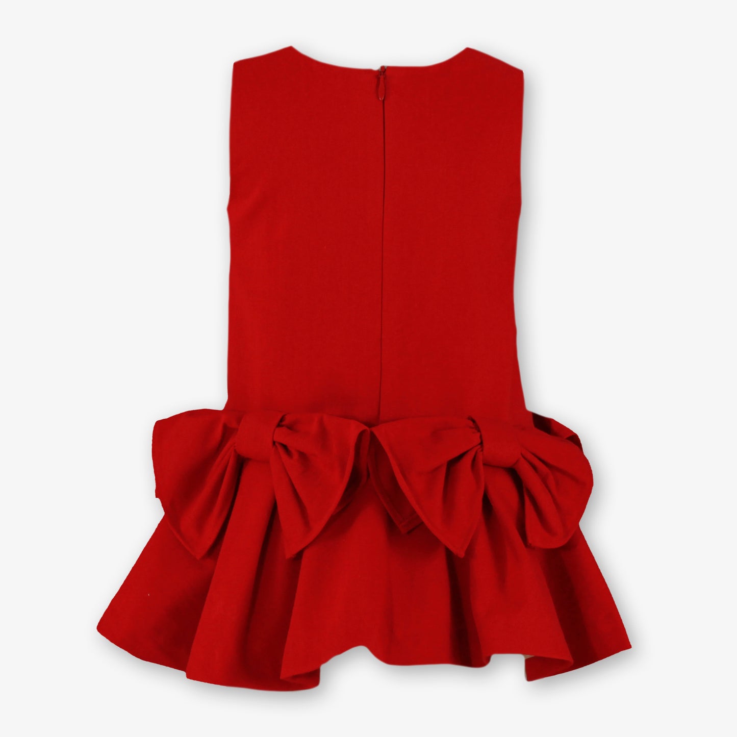 PRE ORDER AW25 MIRANDA Red Girls Blouse & Pinafore - 232P