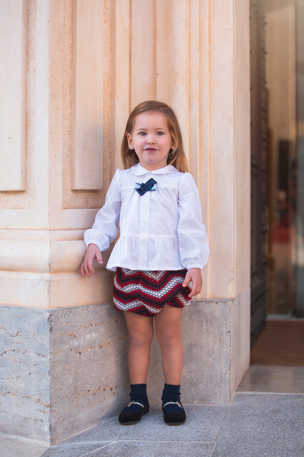 ROCHY Bolas Girls Red & Navy Jam Pant Set