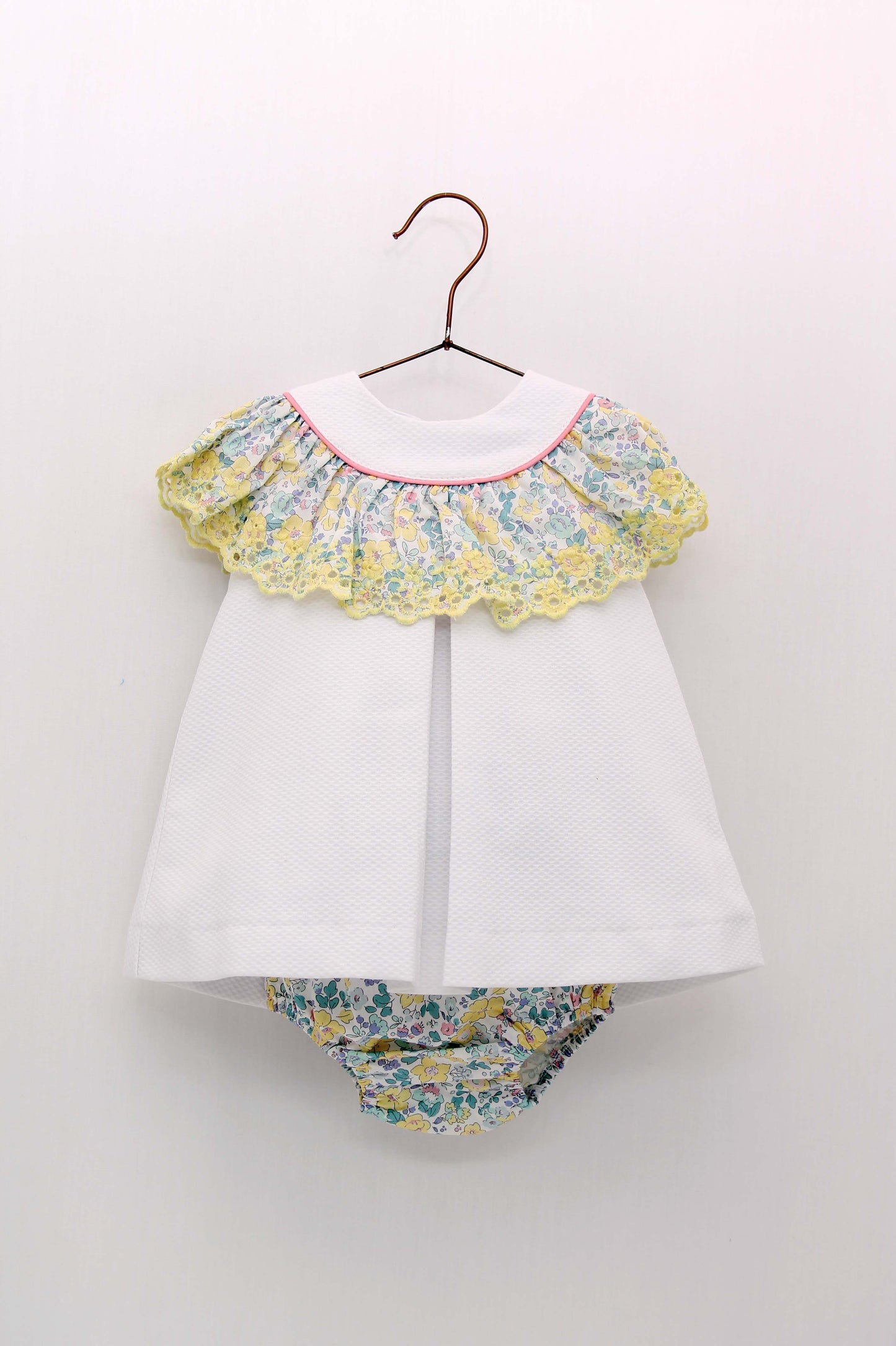 FOQUE Juliette Floral Baby Girls Dress & Knickers - 5933