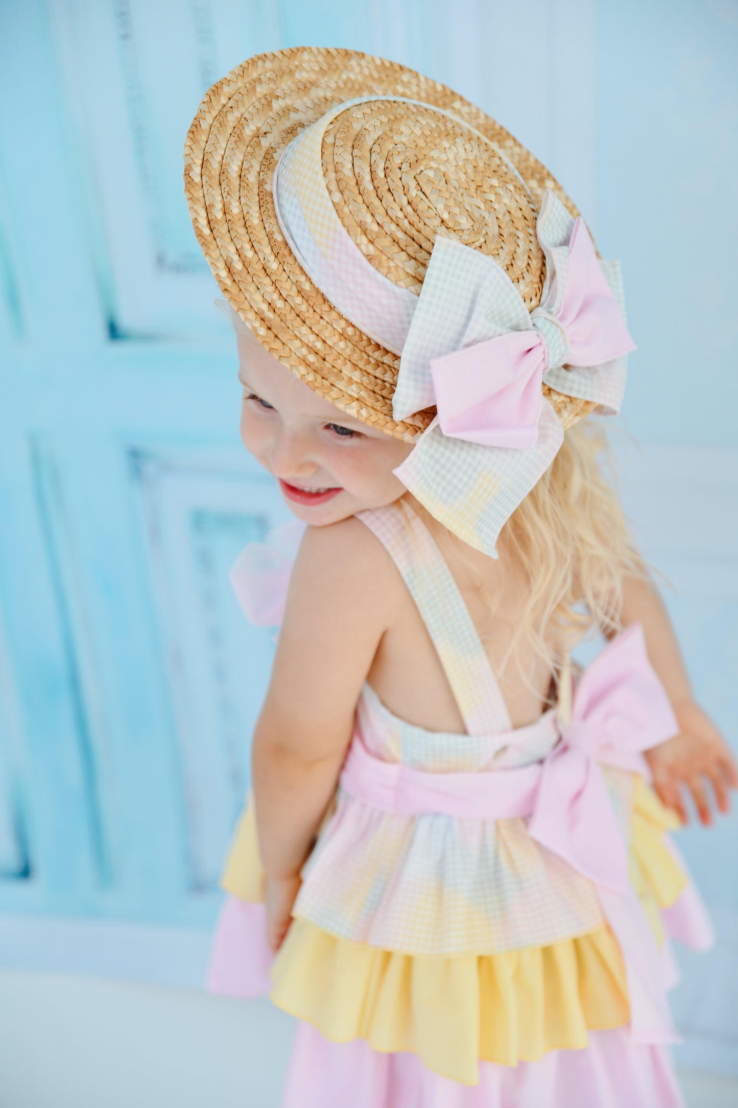 BABINE Abstract Pastel Girls Dress - 2422816
