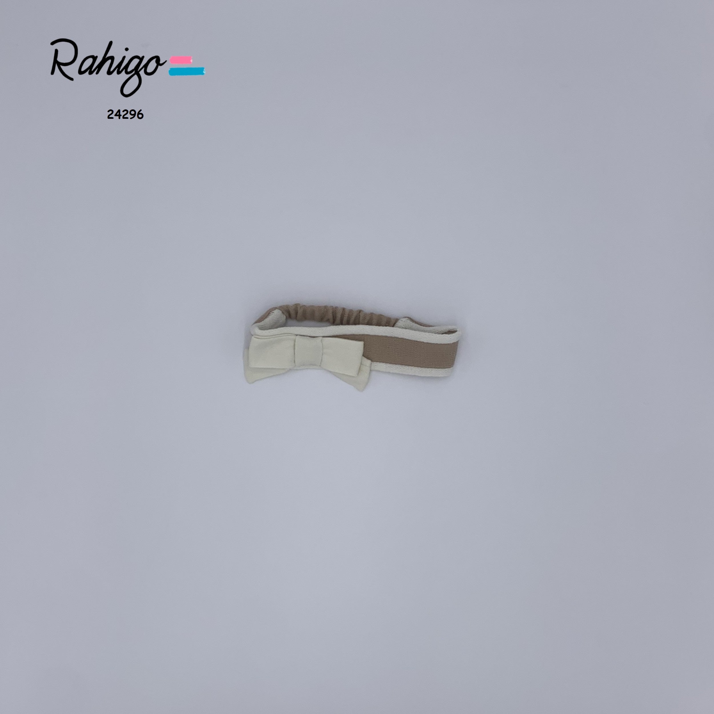 RAHIGO AW24 Camel & Cream Girls Headband - CLEARANCE SALE