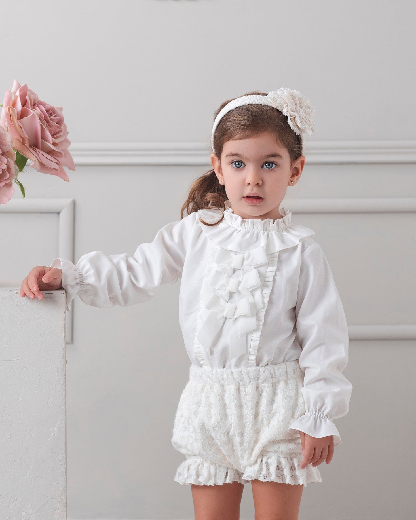 AW25 ROCHY Blonda Girls Cream Jam Pant Set - 26755