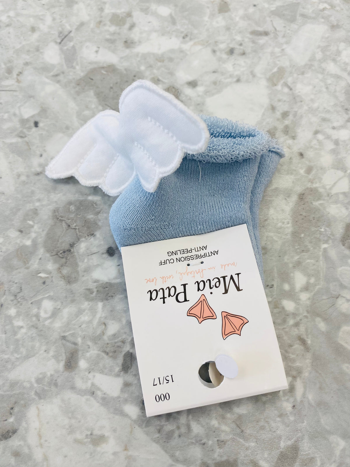 Meia Pata Angel Wing Baby Booties alternate view