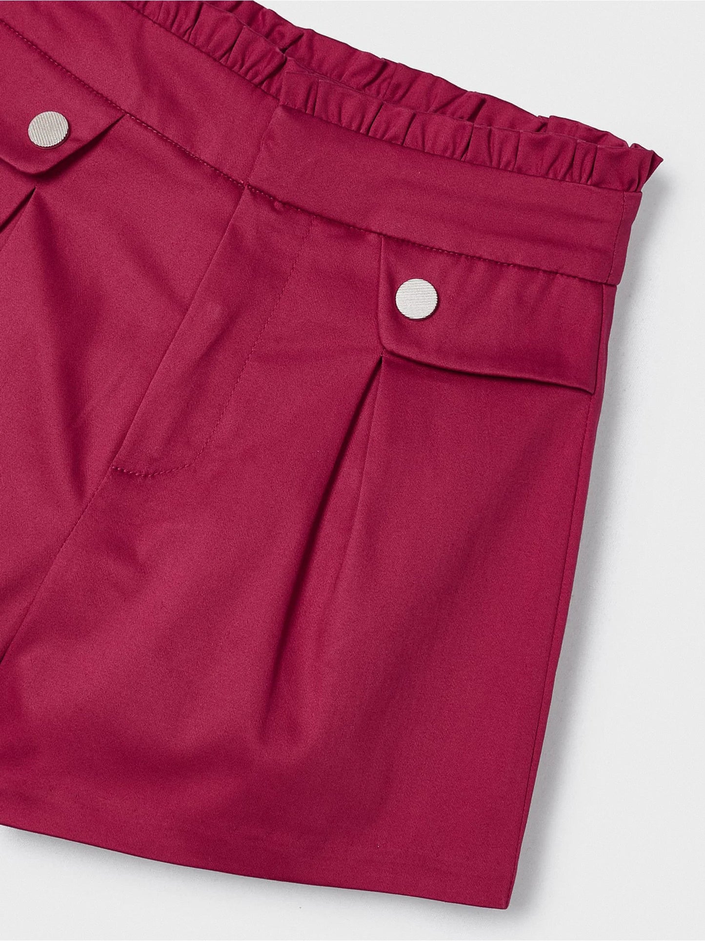 MAYORAL Girls Hibiscus Pink Cotton Shorts - CLEARANCE SALE