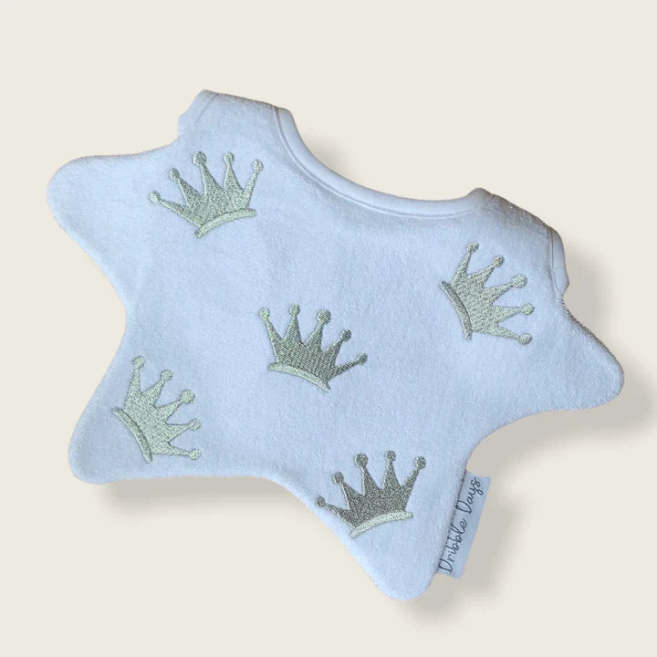 DRIBBLE DAYS Crown Blue Dribble Bib