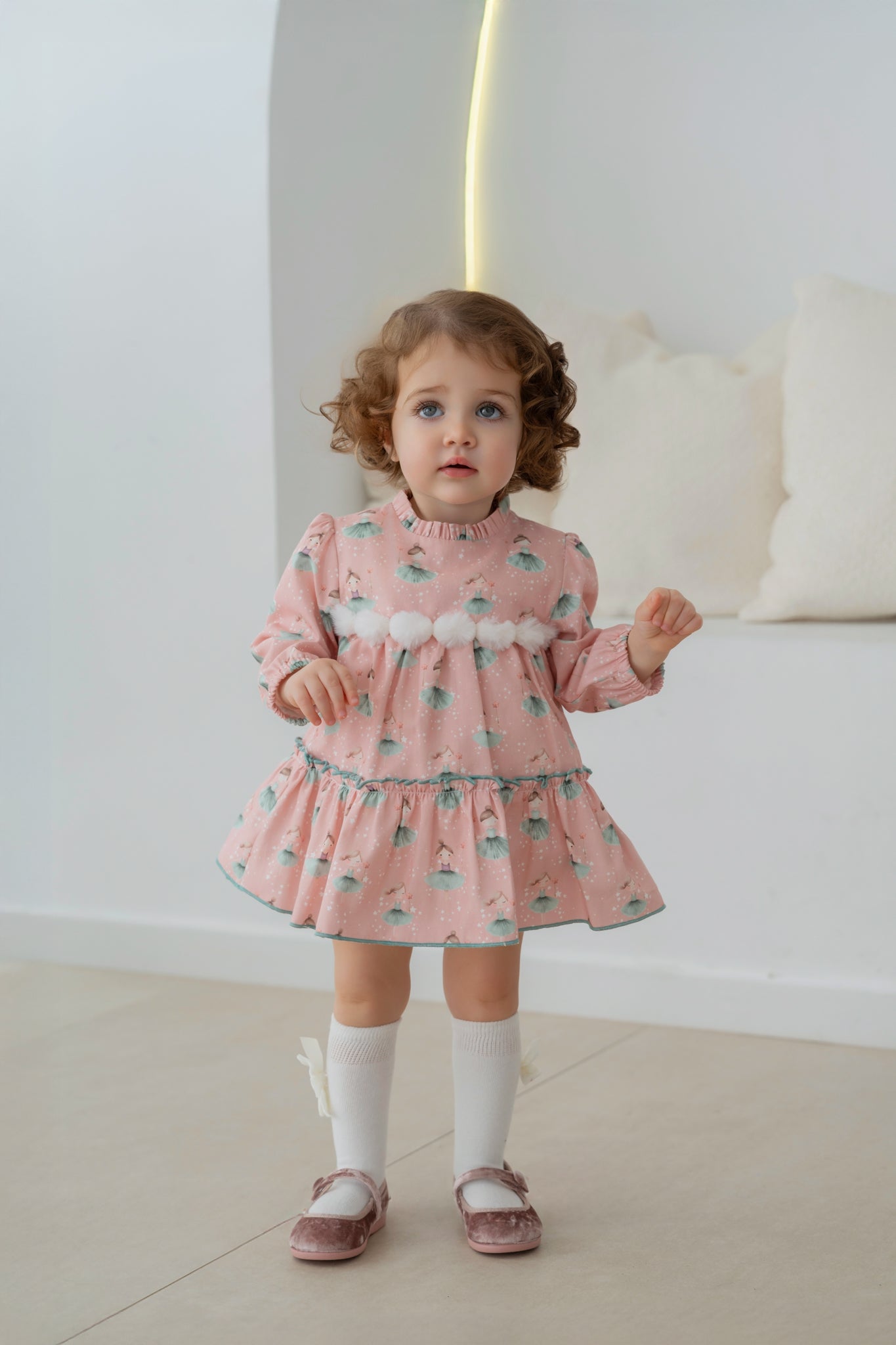 PRE ORDER AW25 MIRANDA Pink Girls Ballerina Dress - 518V