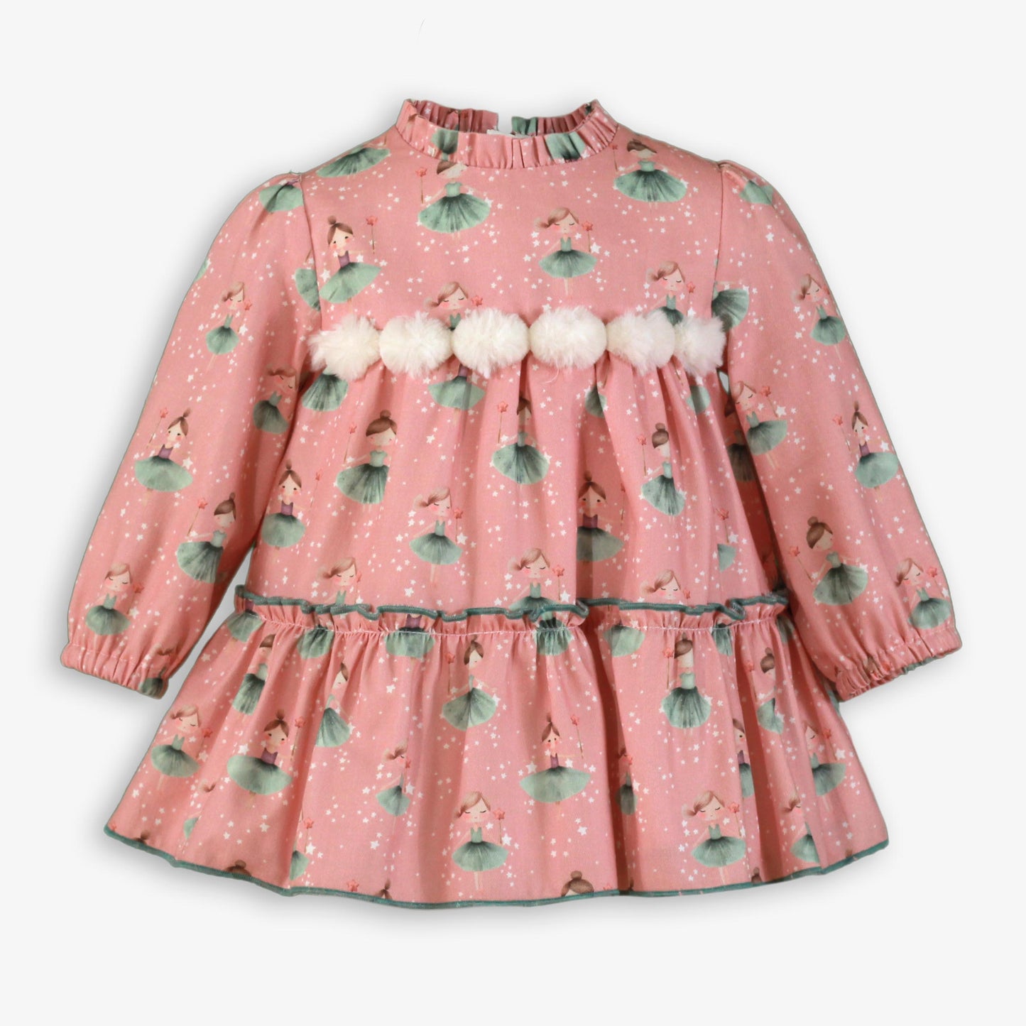AW25 MIRANDA Pink Girls Ballerina Dress - 518V