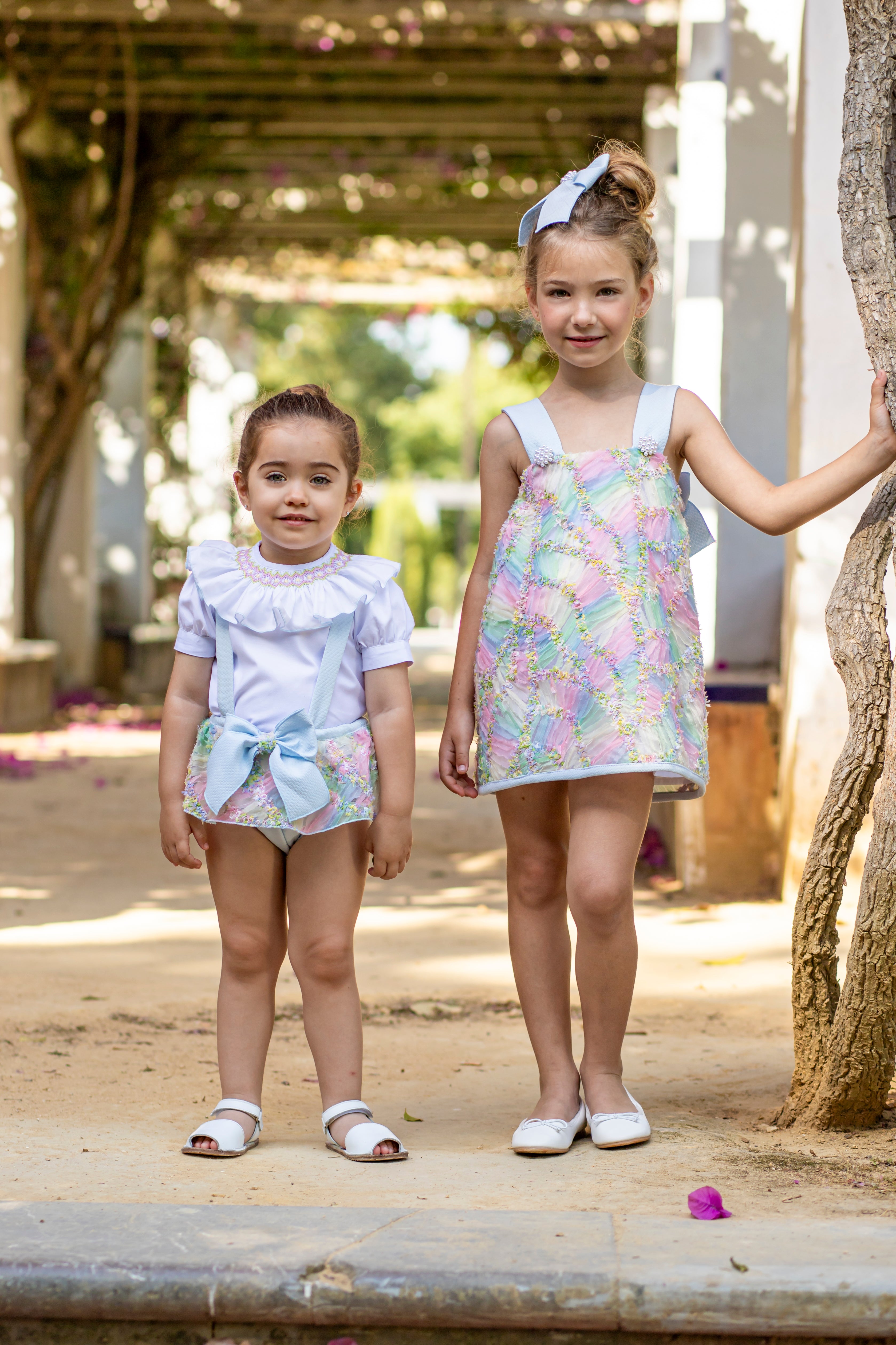 NAXOS SS25 Claro Girls Pastel Tulle Dress - CLEARANCE SALE
