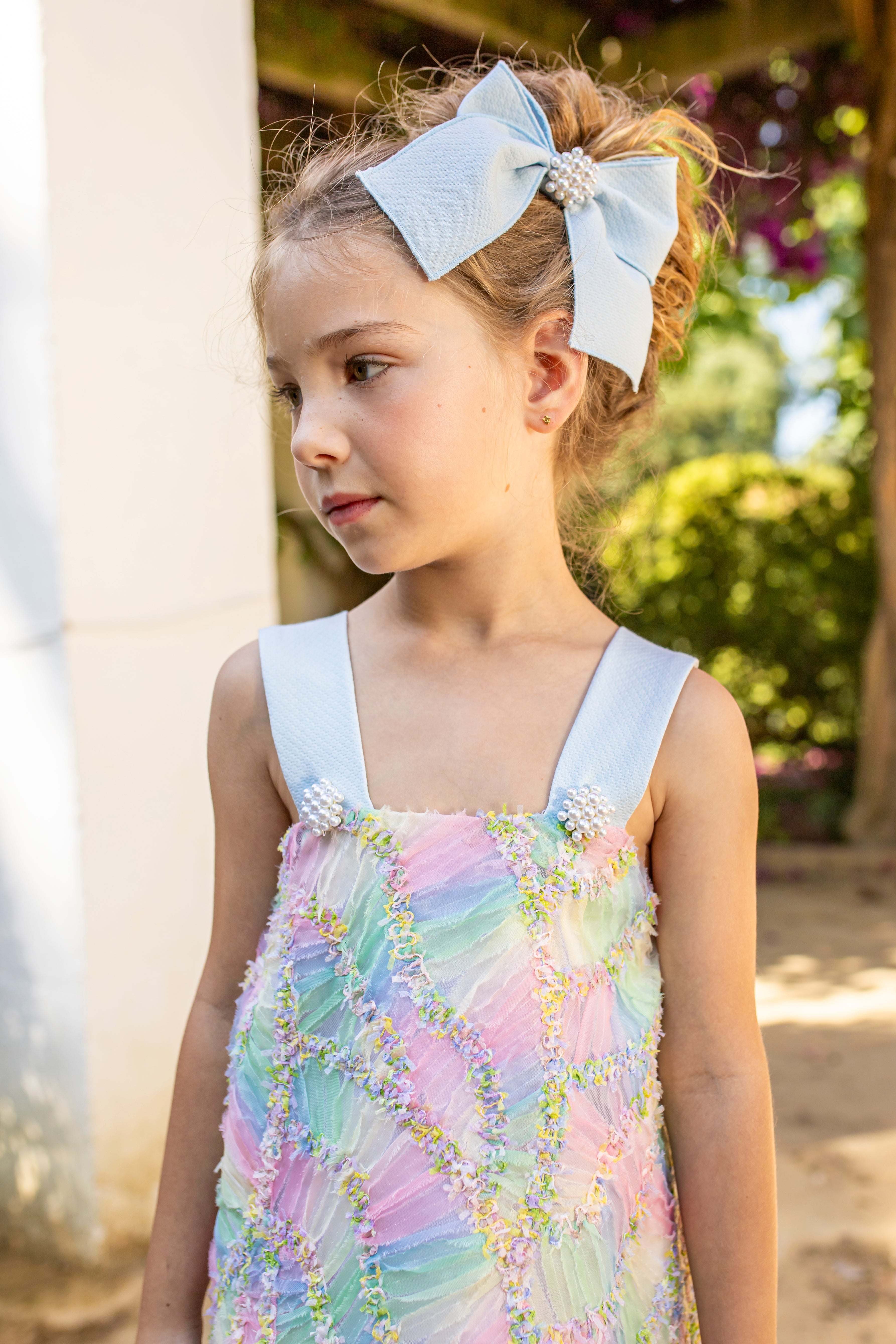 NAXOS SS25 Claro Girls Pastel Tulle Dress - CLEARANCE SALE