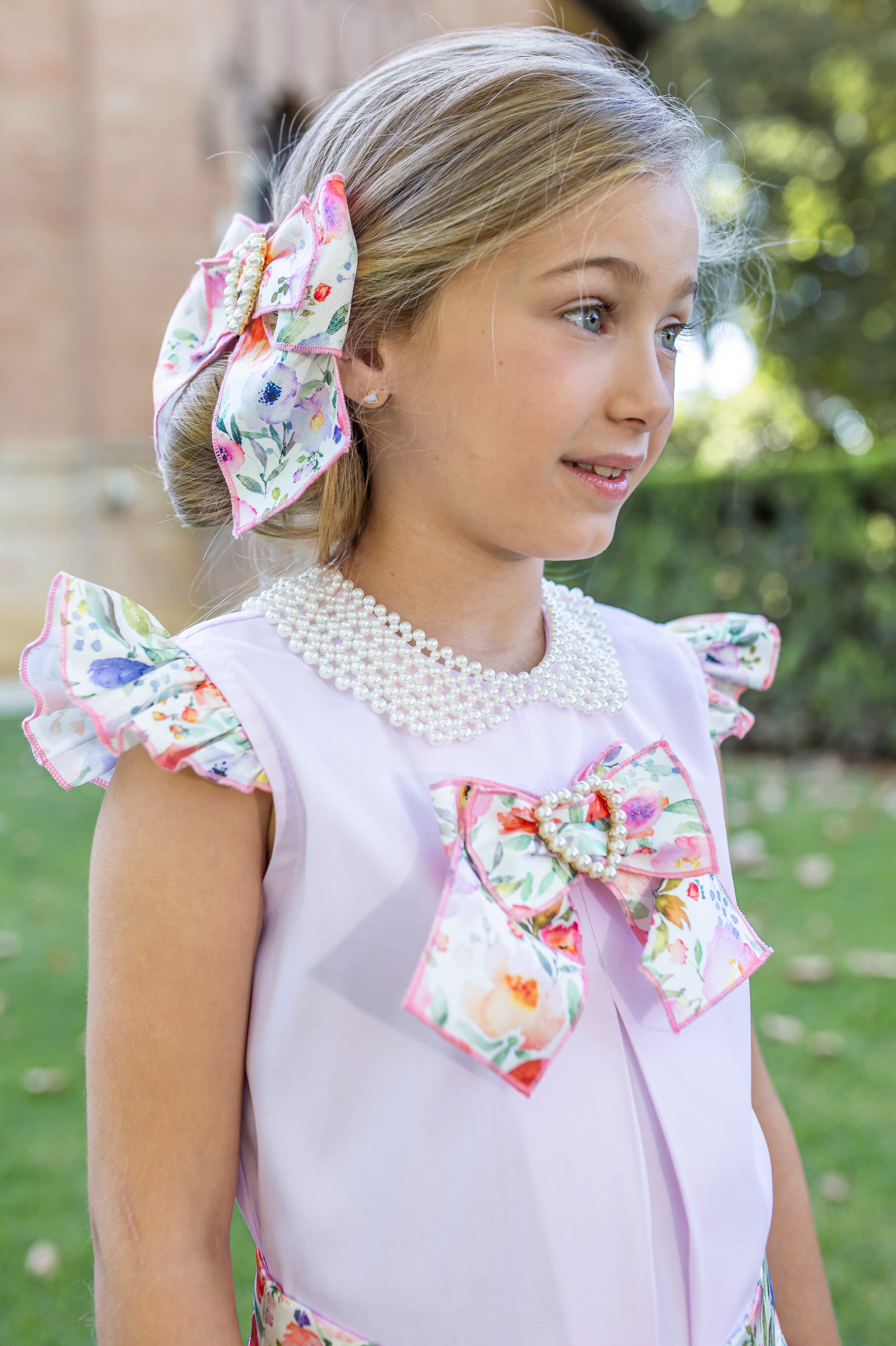 NAXOS SS25 Lila Girls Multicolour Short Set - CLEARANCE SALE