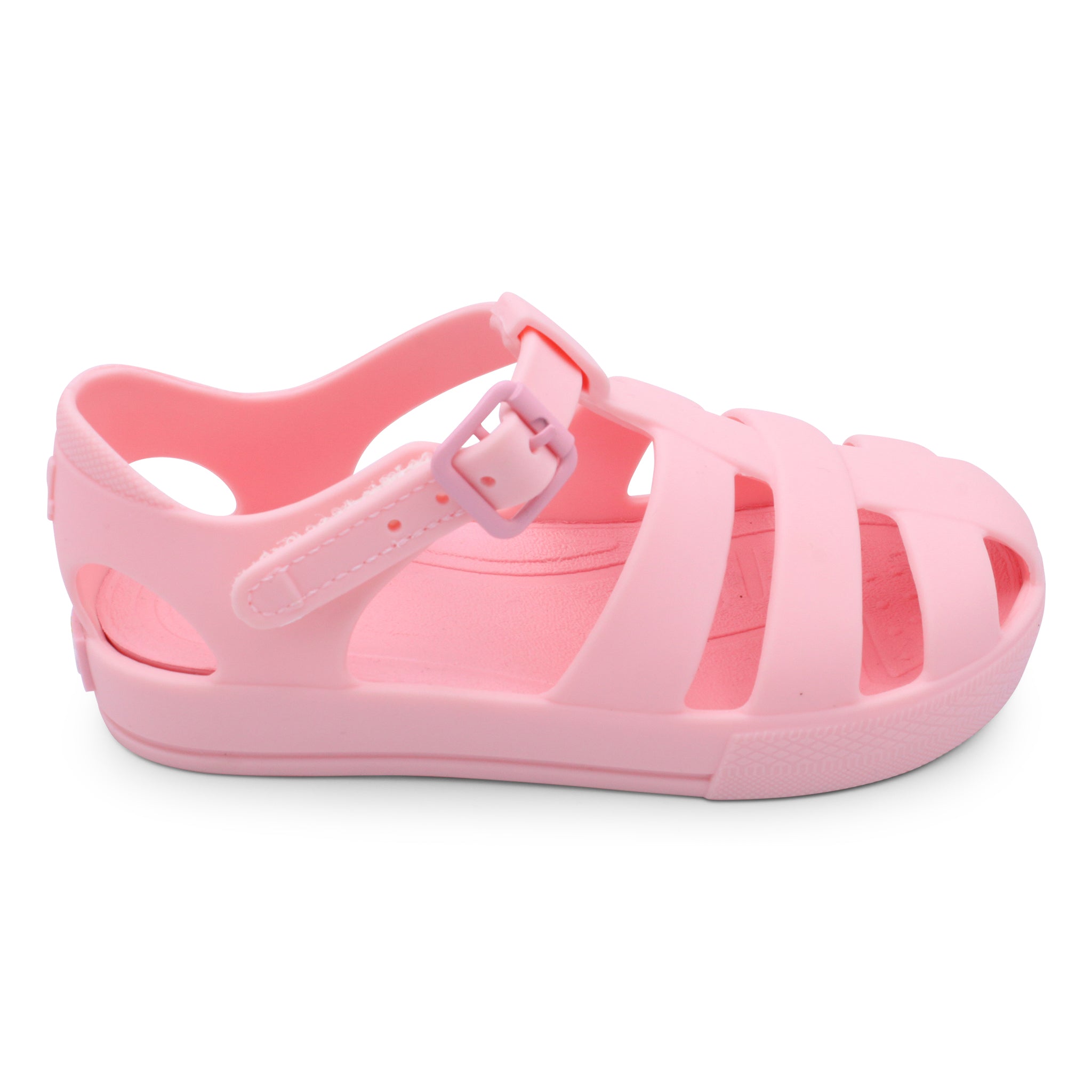 MARENA Monaco Matt Pink Jelly Shoes