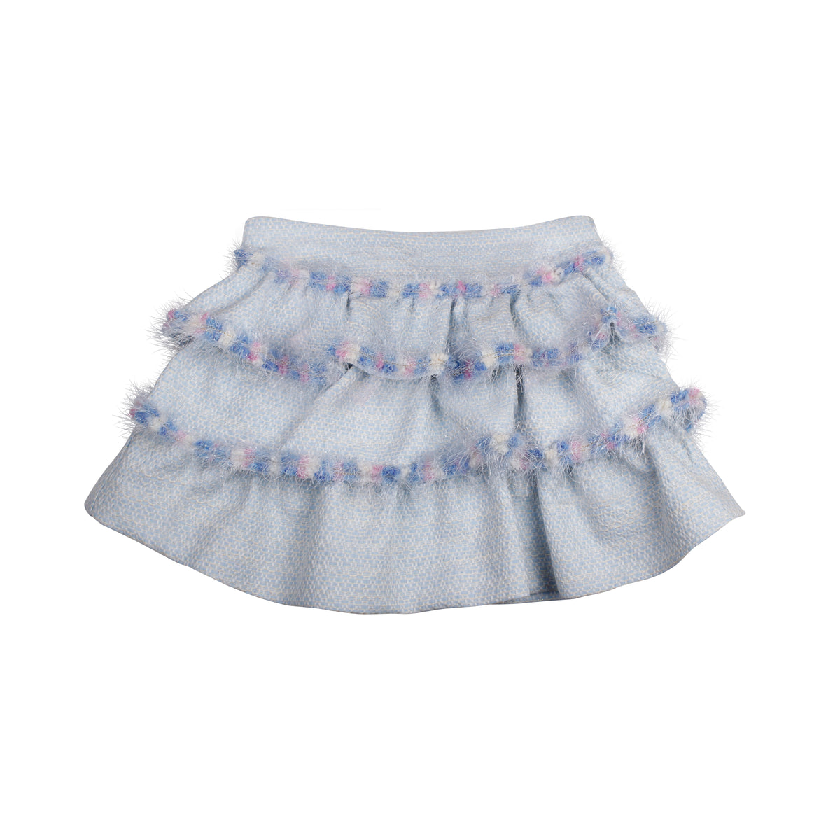 Naxos Delfinio Girls Blue & Pink Skirt Set - 7756