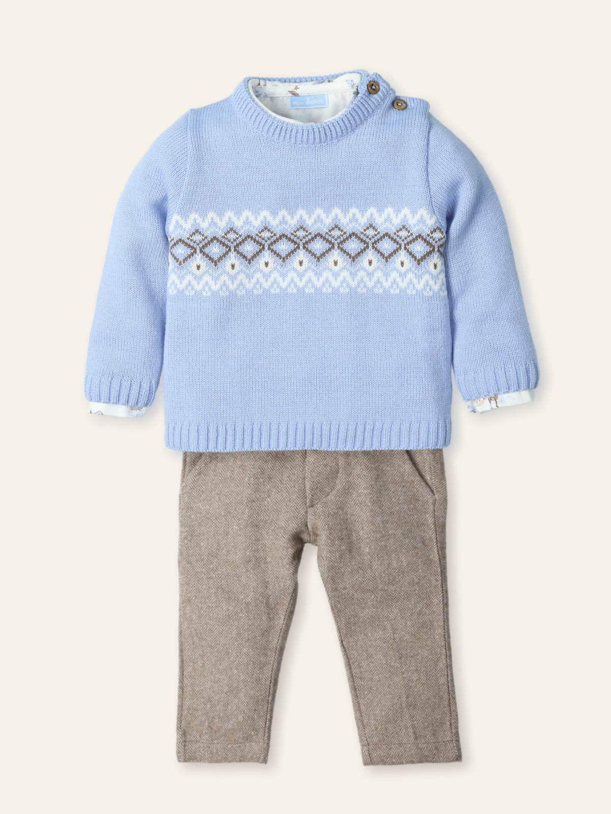 AW25 MAC ILUSION Cielo Invernal Boys Trouser Set with Jumper - 9902W
