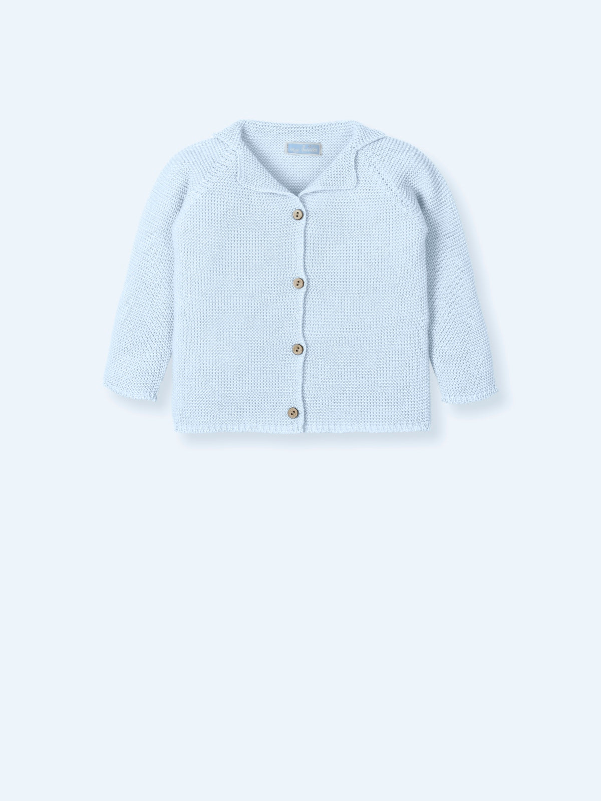 Mac Ilusión Tuxedo Collar Boys Blue Cardigan - 9672