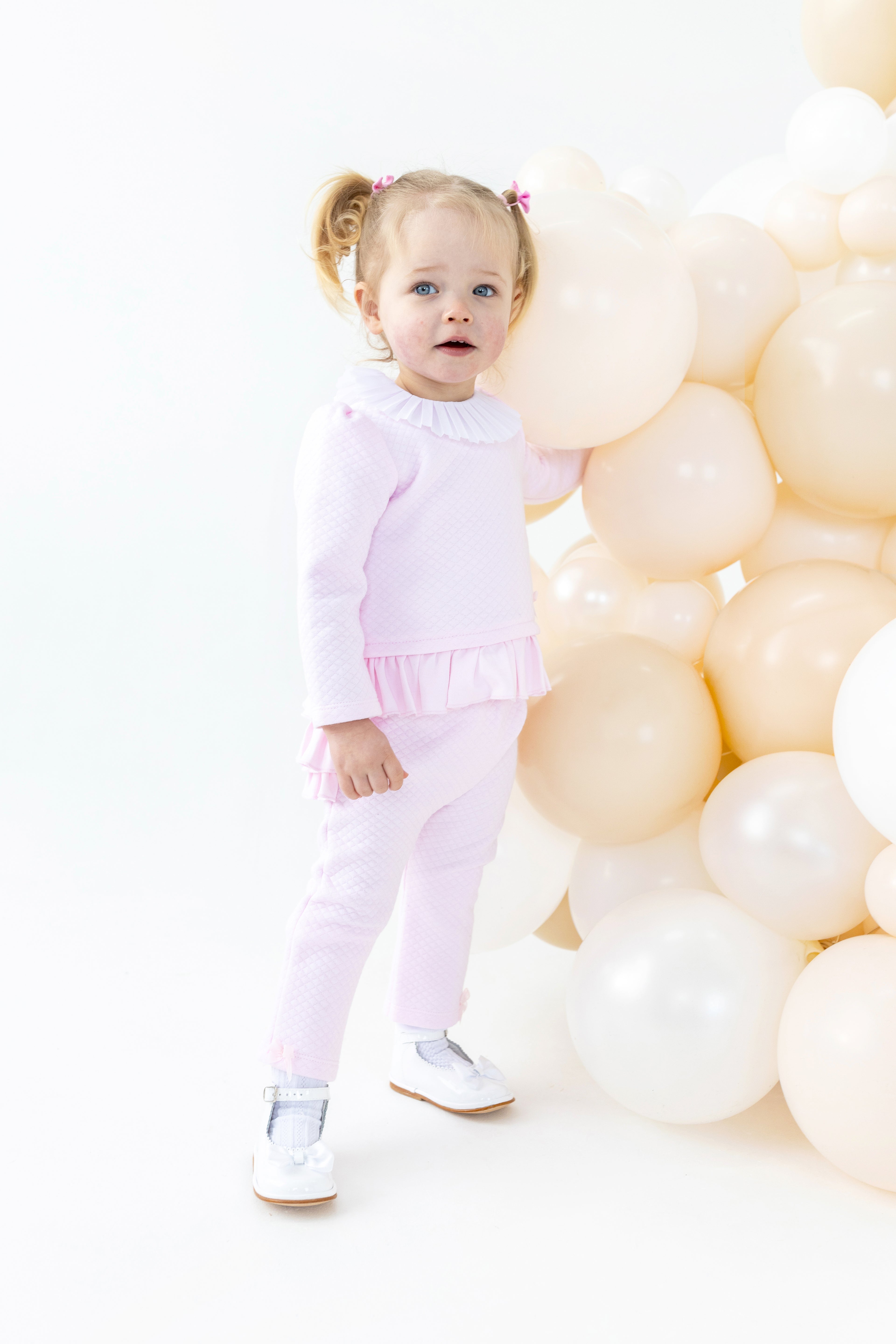 BLUES BABY Amadora Girls Pink Leggings Set - CLEARANCE SALE