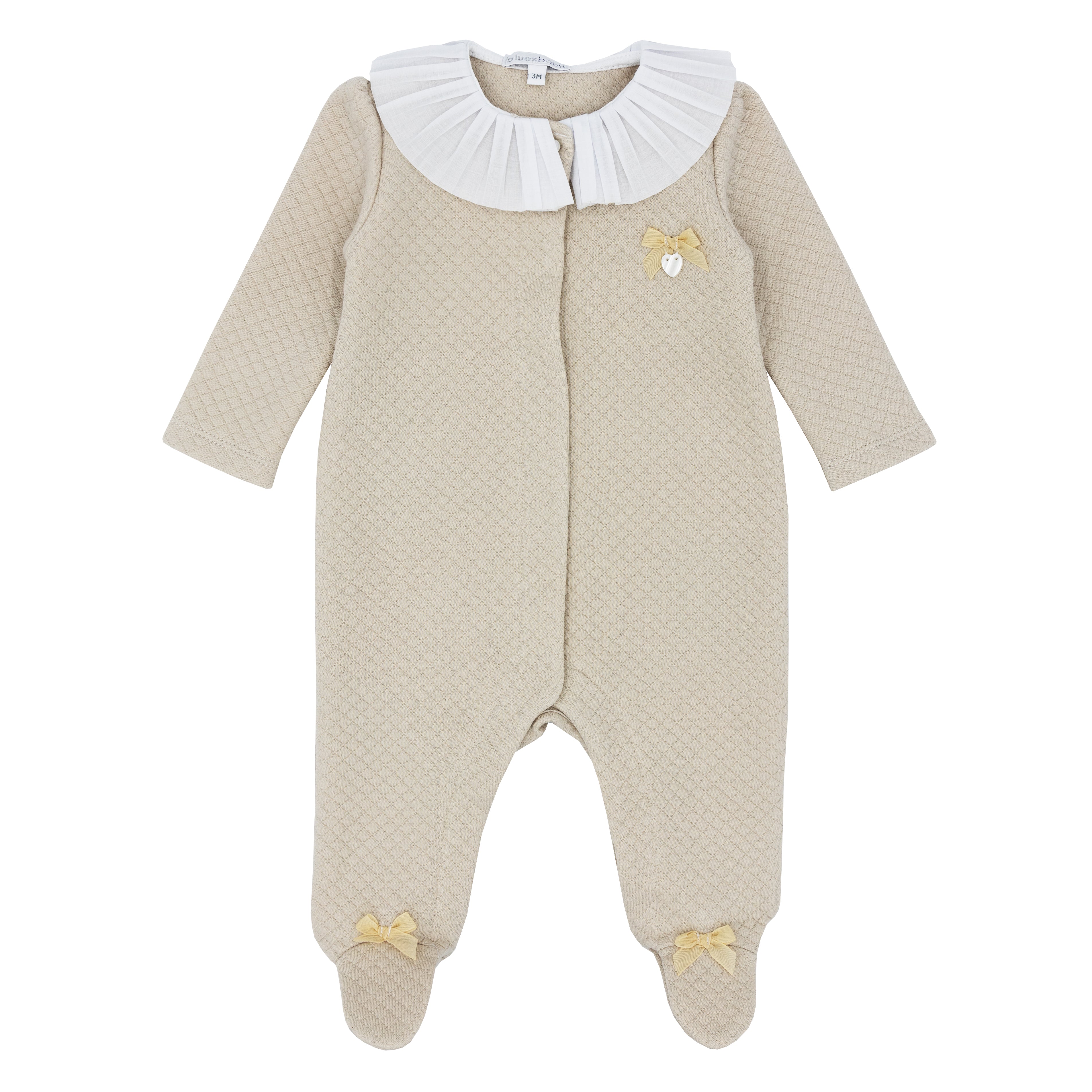 BLUES BABY Amadora Girls Caramel Babygrow - CLEARANCE SALE