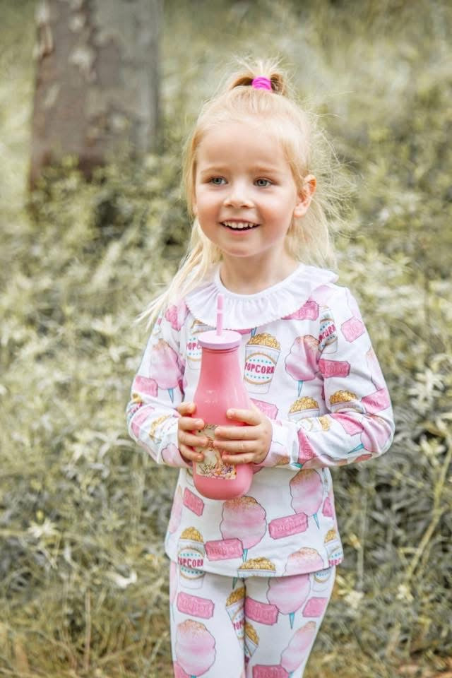 LITTLE LOTTIE Candy Floss Girls Lounge Set - CLEARANCE SALE