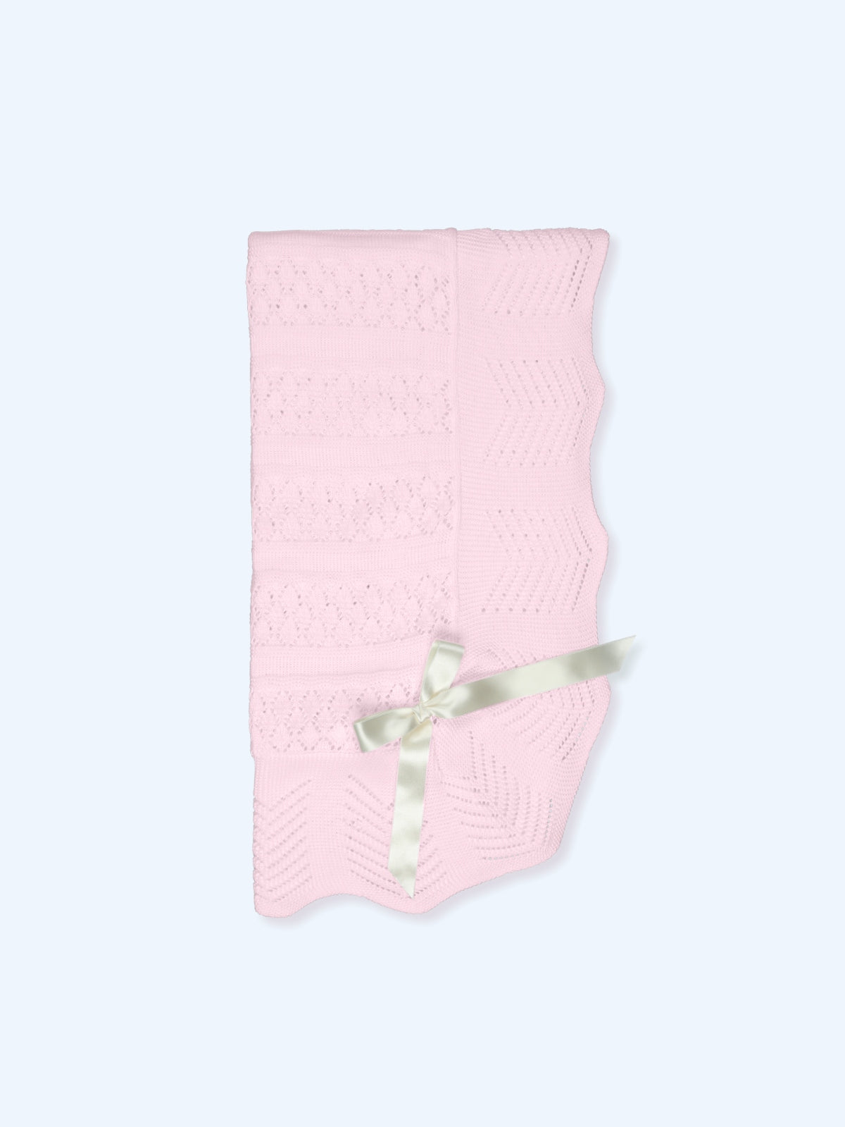 MAC ILUSION SS25 Specially Girls Pink Knitted Blanket - TO103