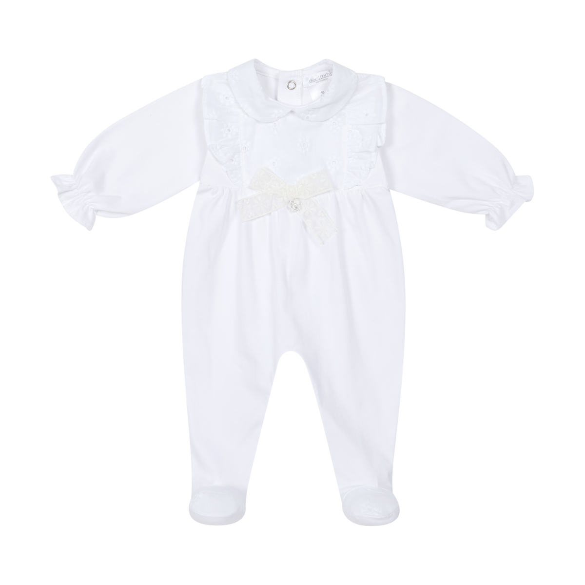 Deolinda Milkshake girls white babygrow 26114