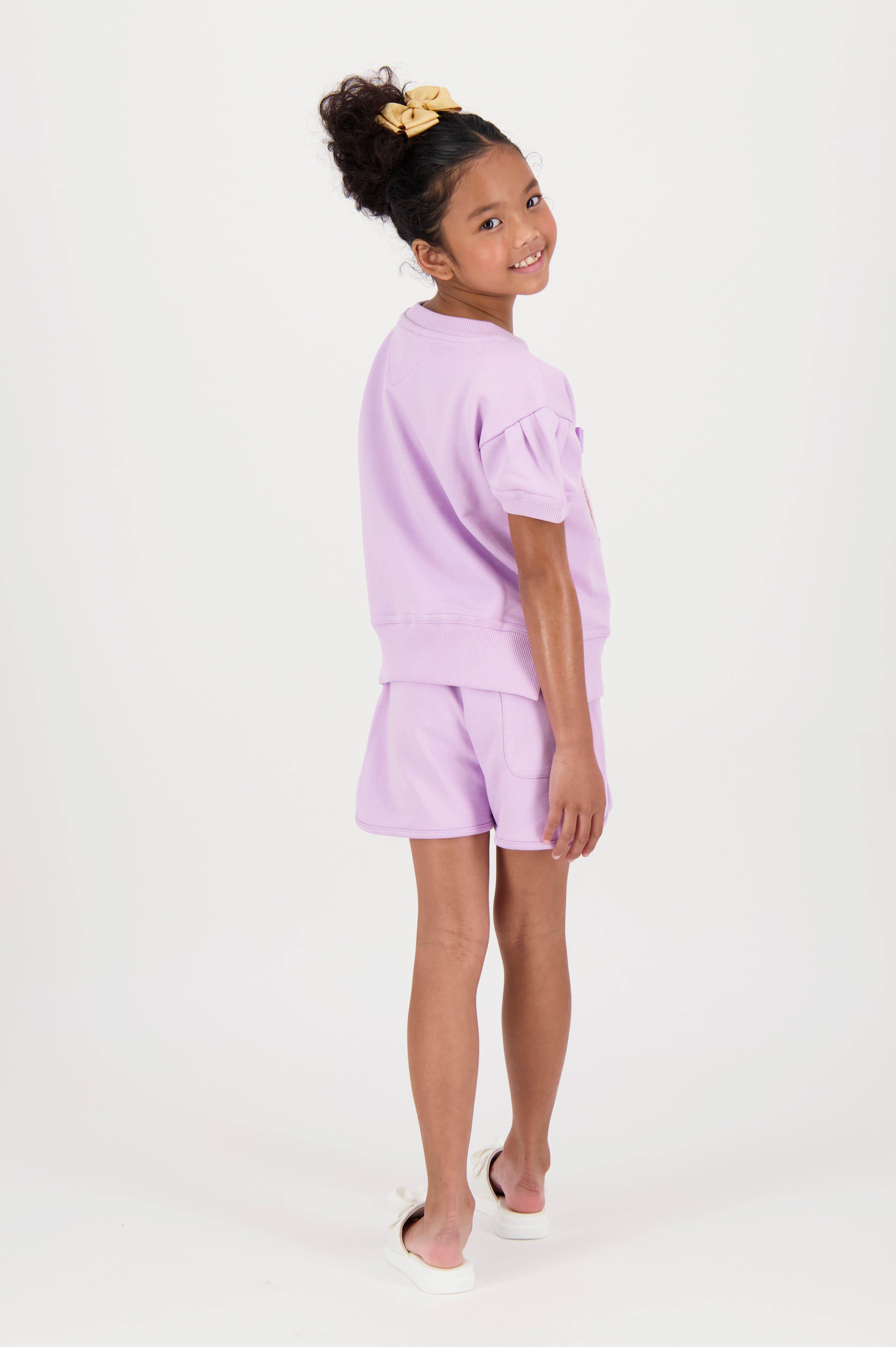 ANGELS FACE SS24 Smile Girls Lilac Short Set - CLEARANCE SALE