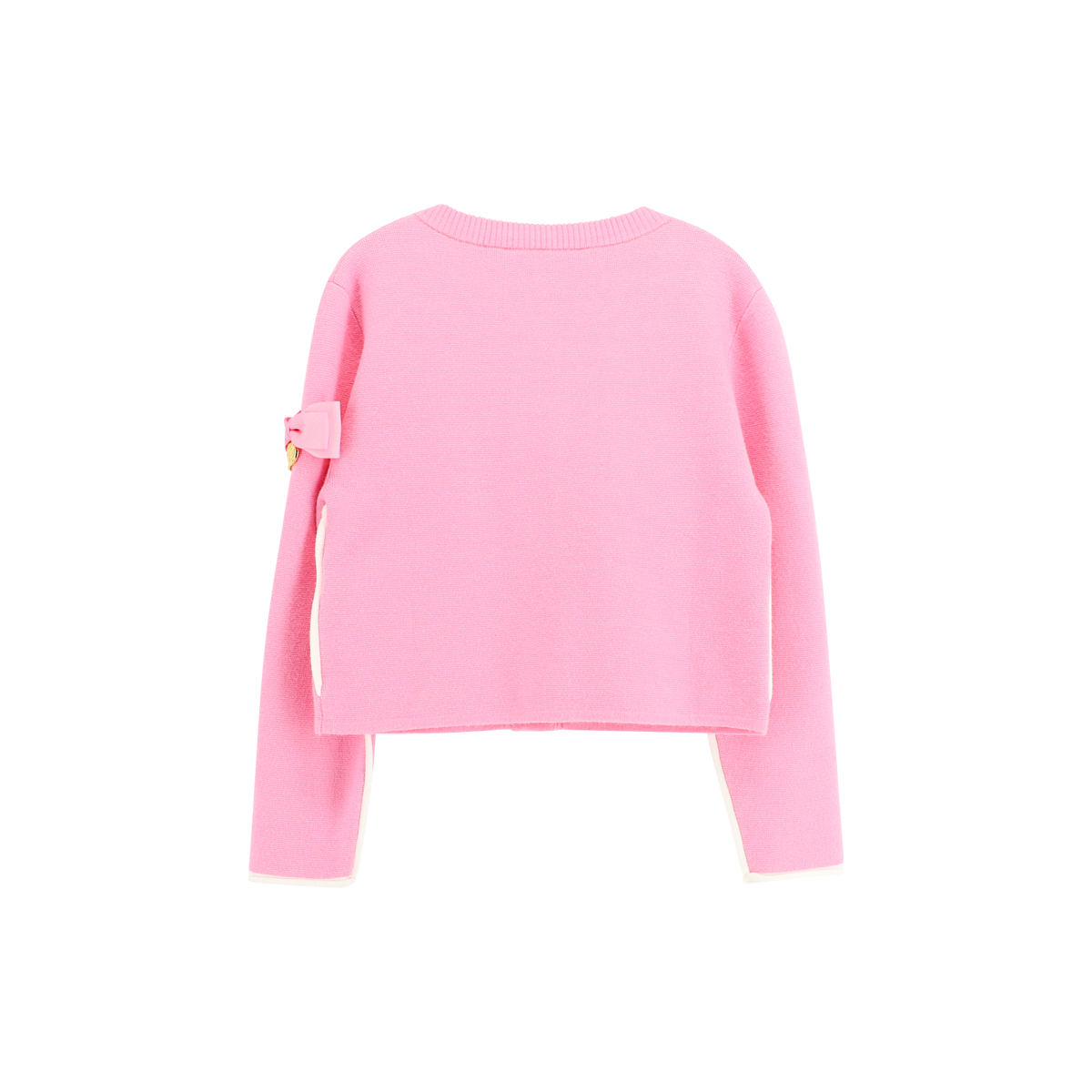 Angel’s Face Whitney girls rose pink knitted jacket - back