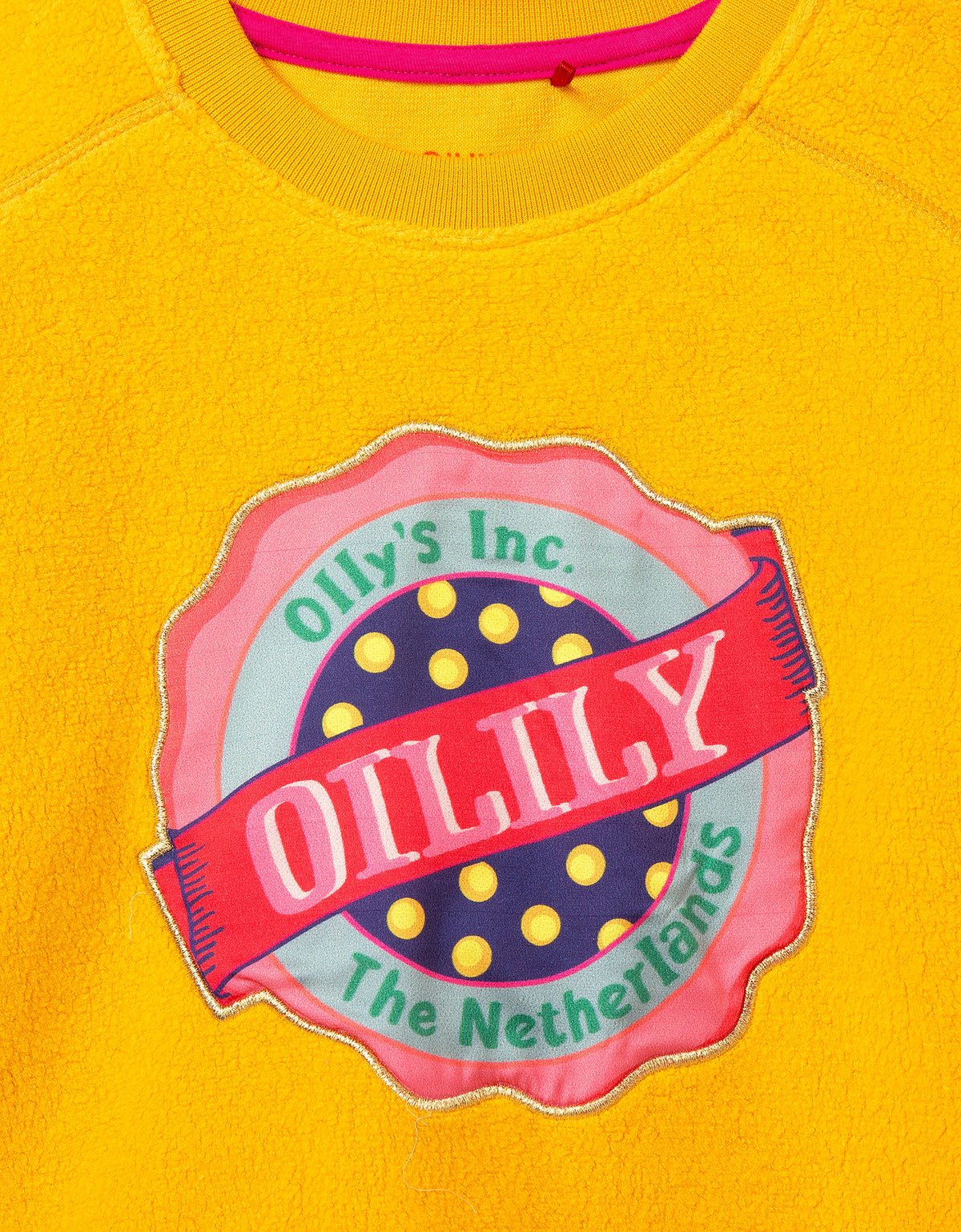 Oilily Home Girls Yellow Sweater