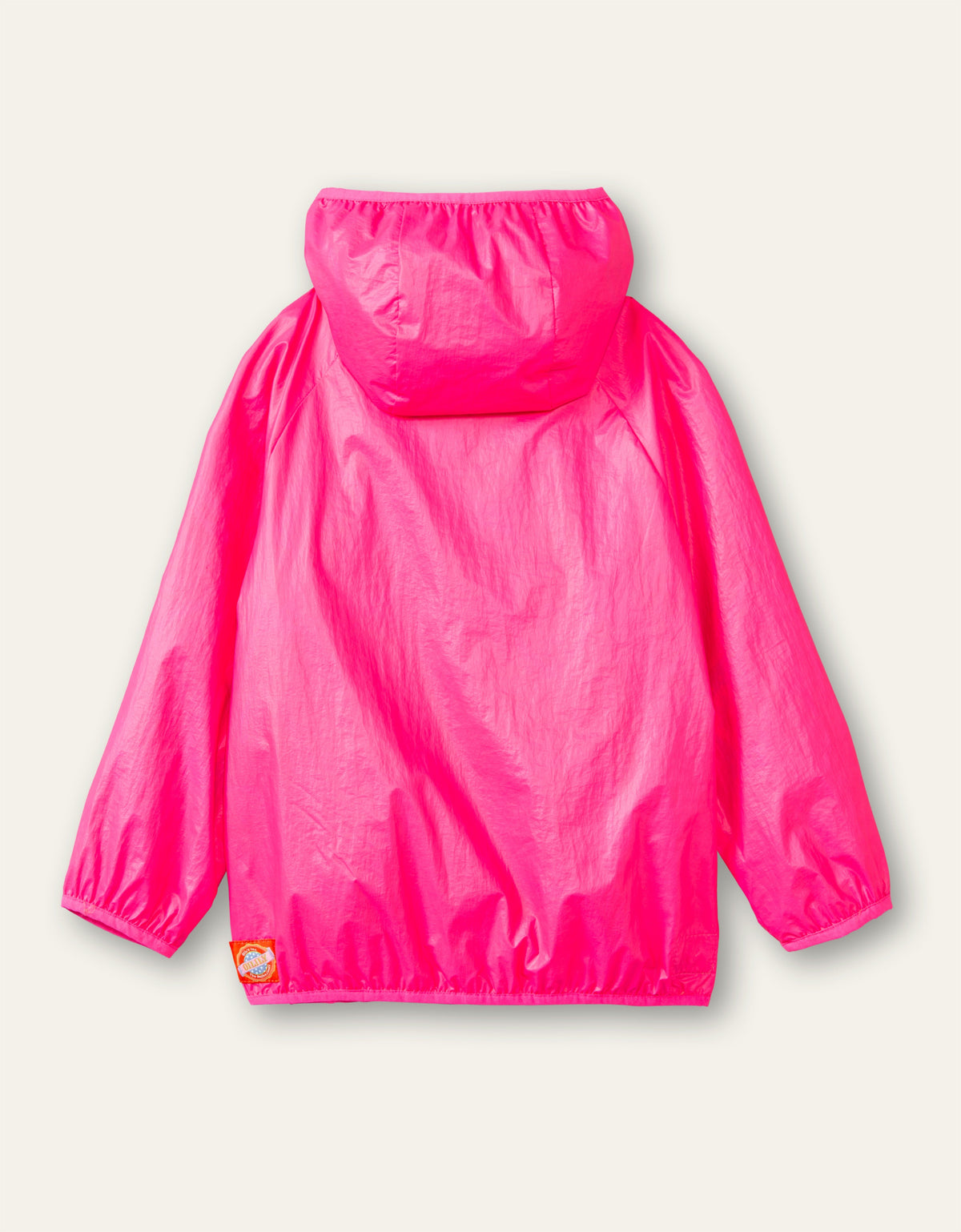 Oilily City Rose Girls Coral & Pink Paisley Reversible Jacket