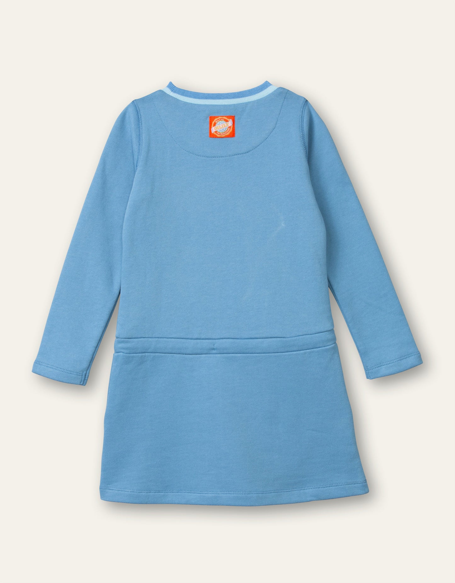 Oilily Haard Girls Riviera Blue Sweater Dress