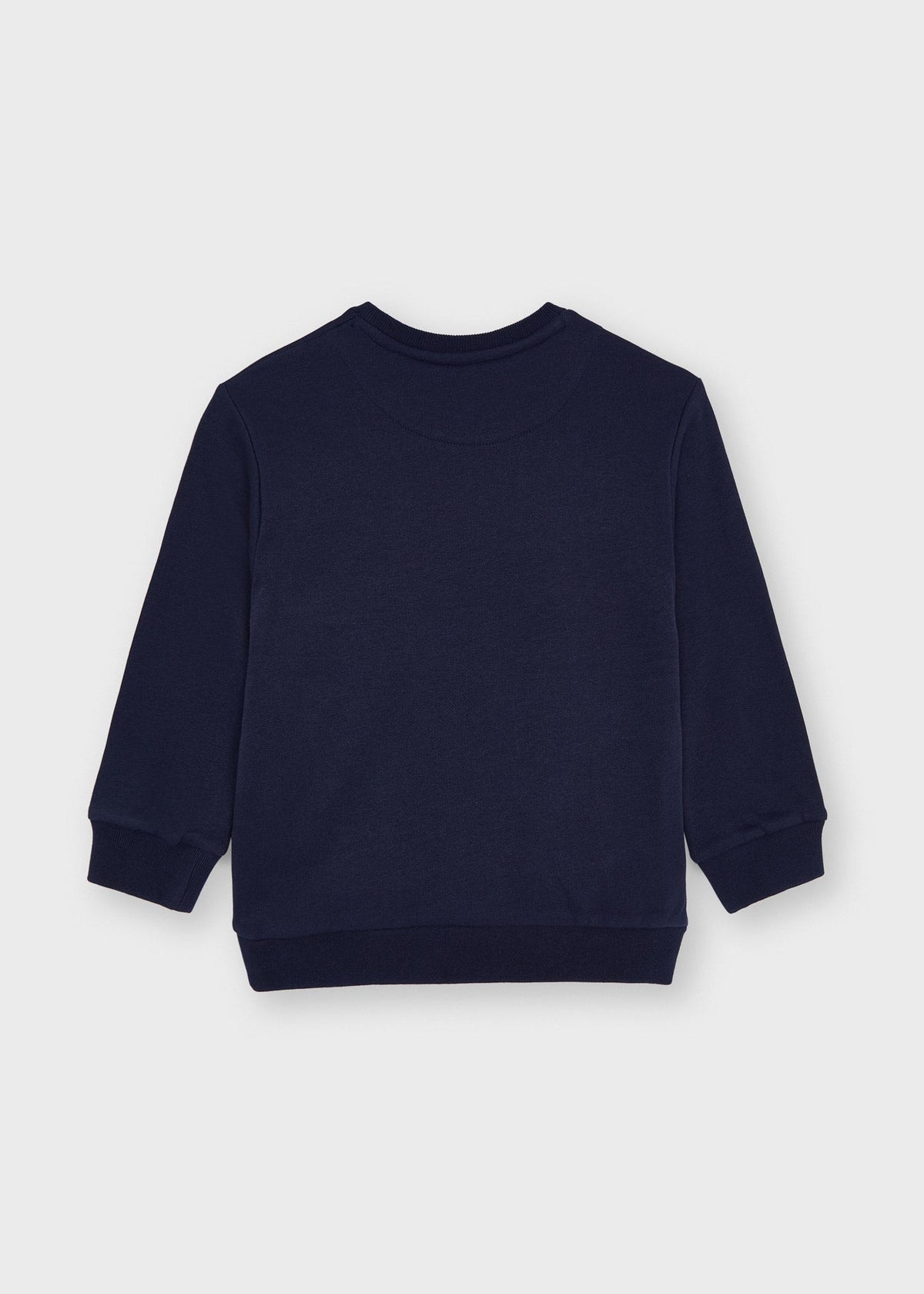 Mayoral boys navy motorbike sweatshirt 4406 - back view