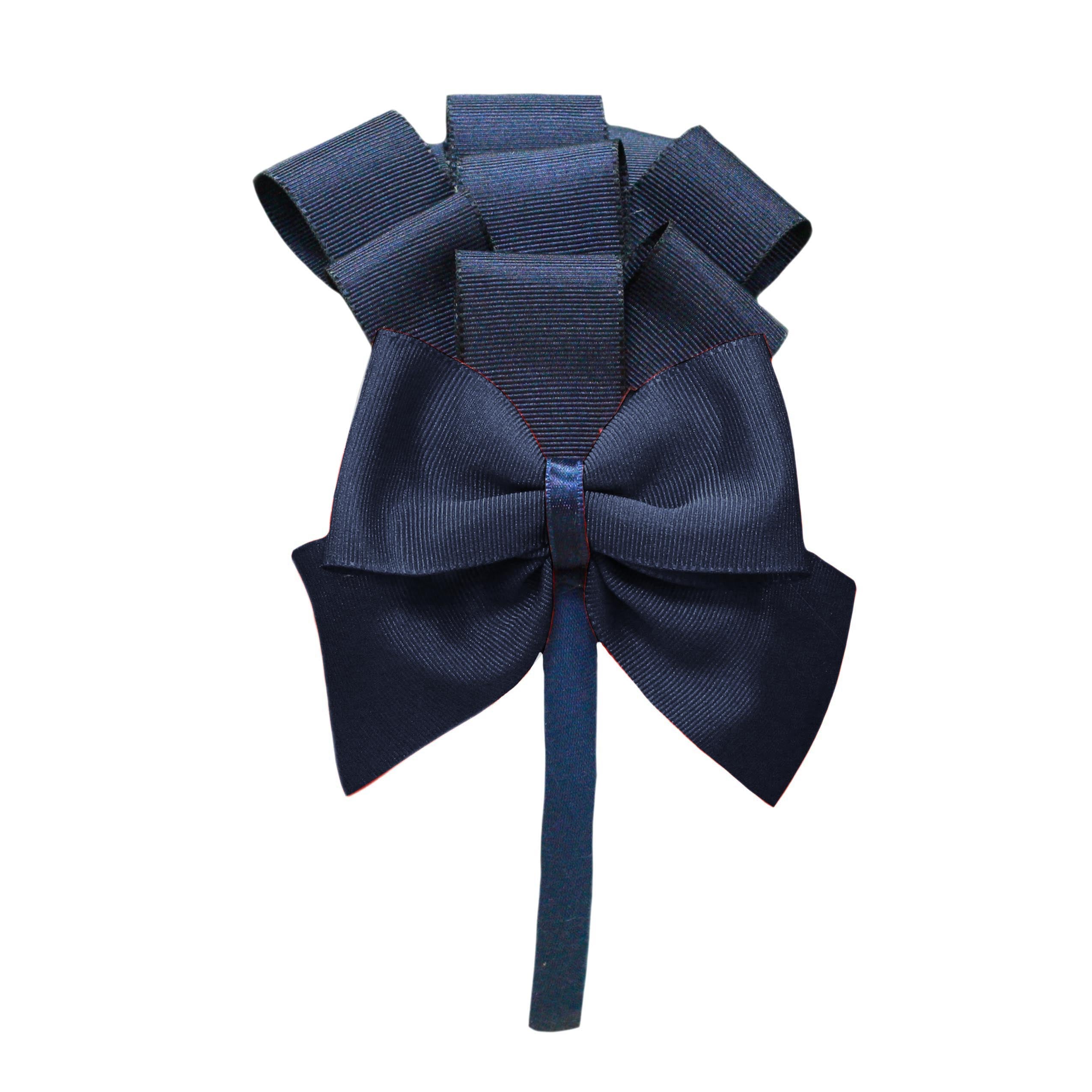 AW21 Miranda Taffeta Girls Hairband - Navy