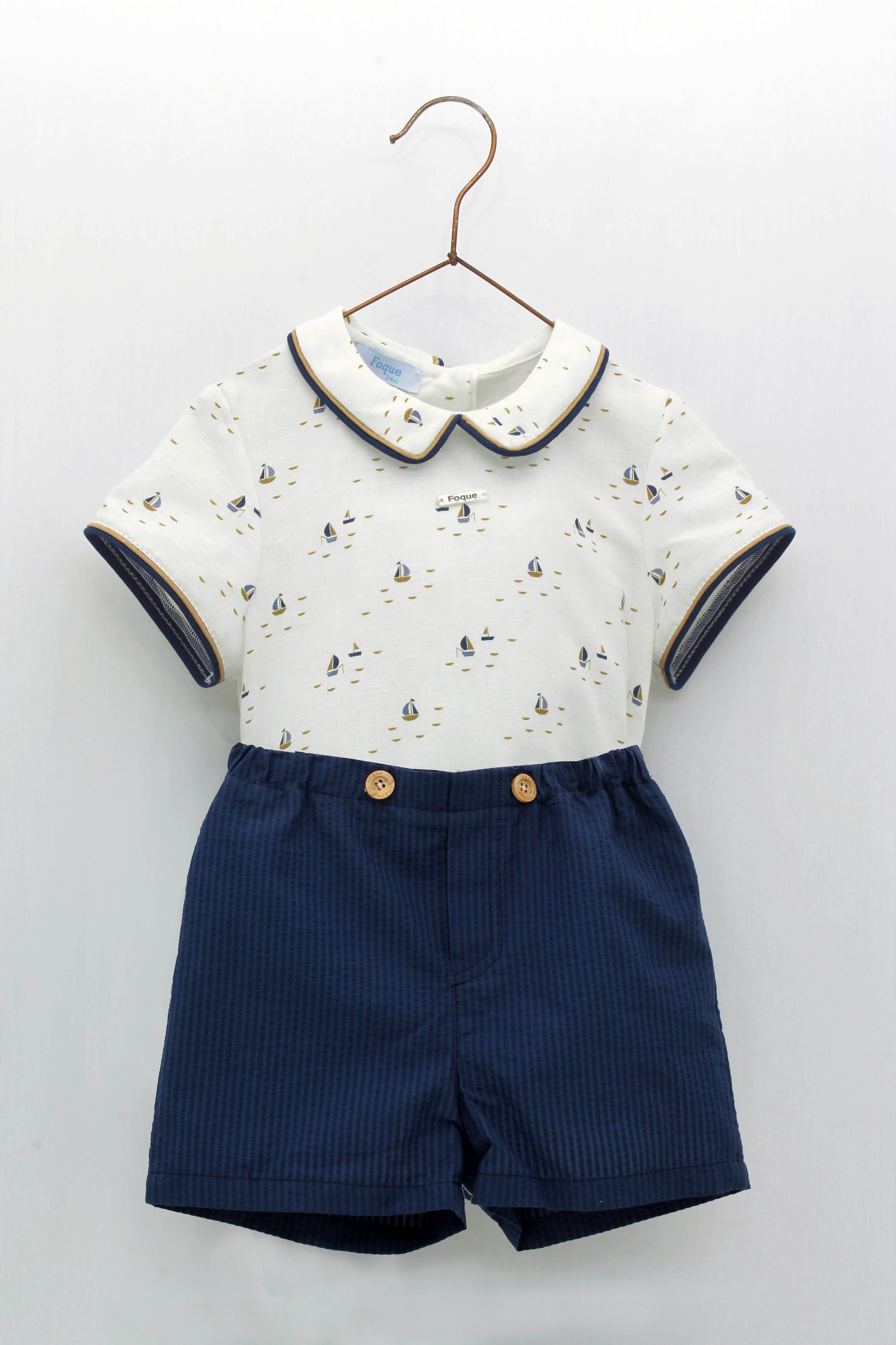 SS22 FOQUE Marino Girls A-Line Dress - 2215072