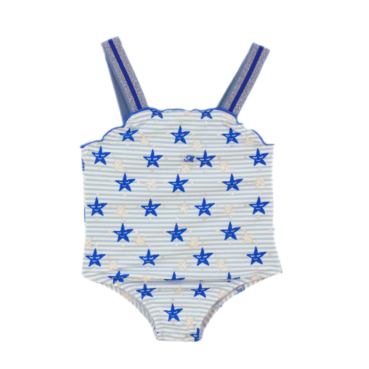 SS22 MIRANDA Blue Starfish Girls Swimsuit - 413B