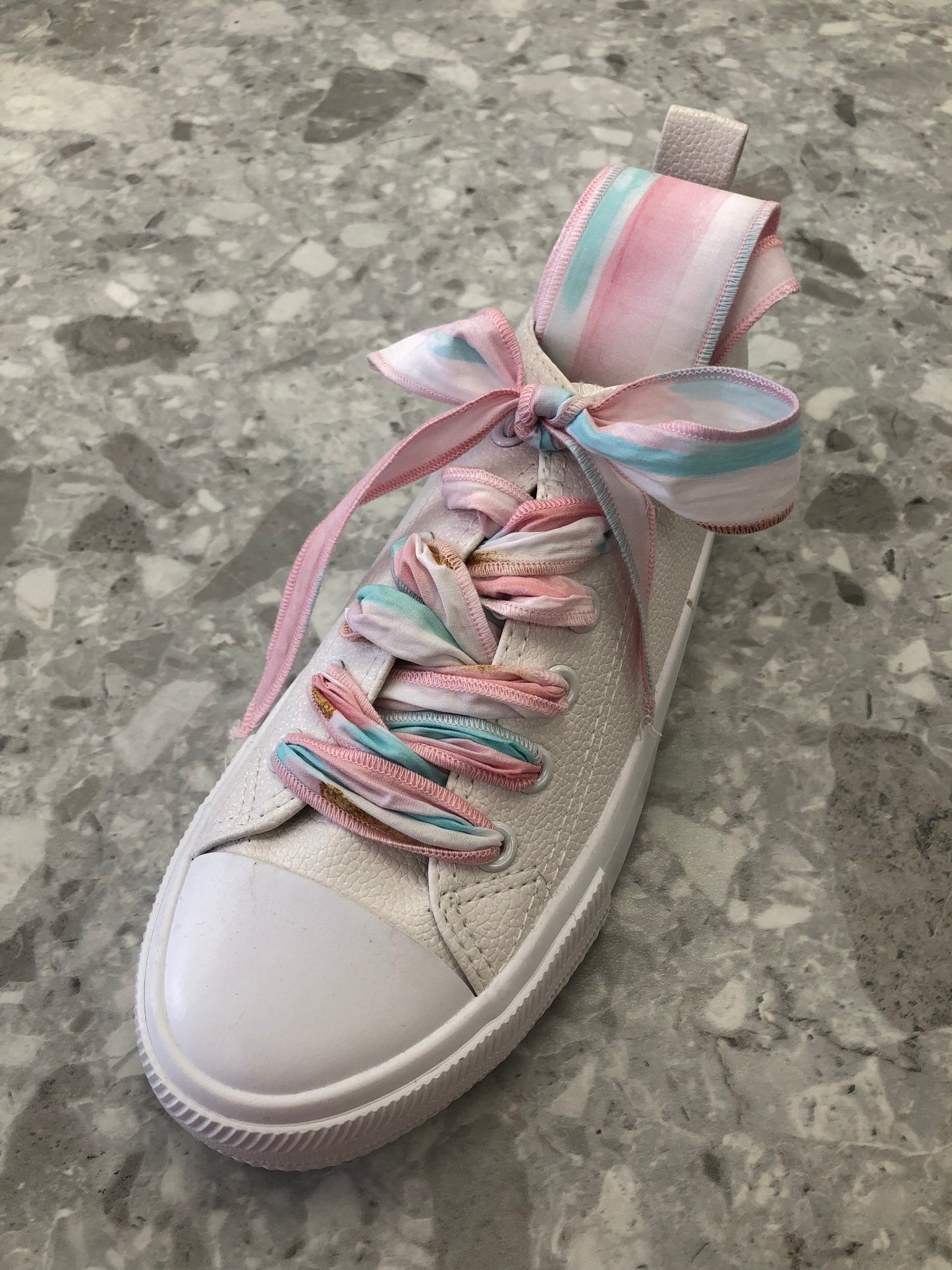 SS22 ROCHY Pinceladas Pastel Ribbon Shoe Laces