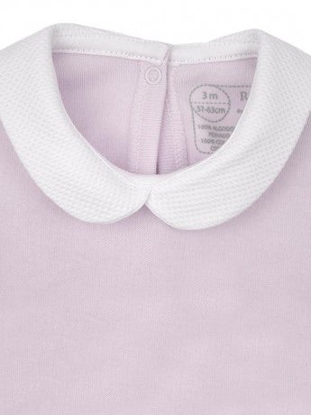 AW19 Rapife Long Sleeve Peter Pan Vest with Pique Collar