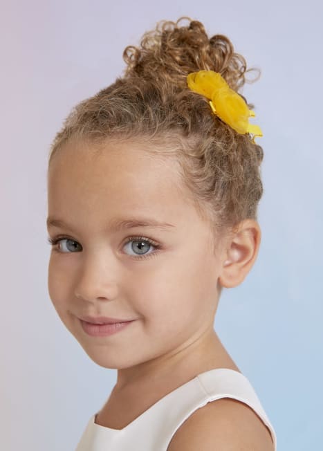 SS23 ABEL & LULA Girls Limon Organza Hair Clips