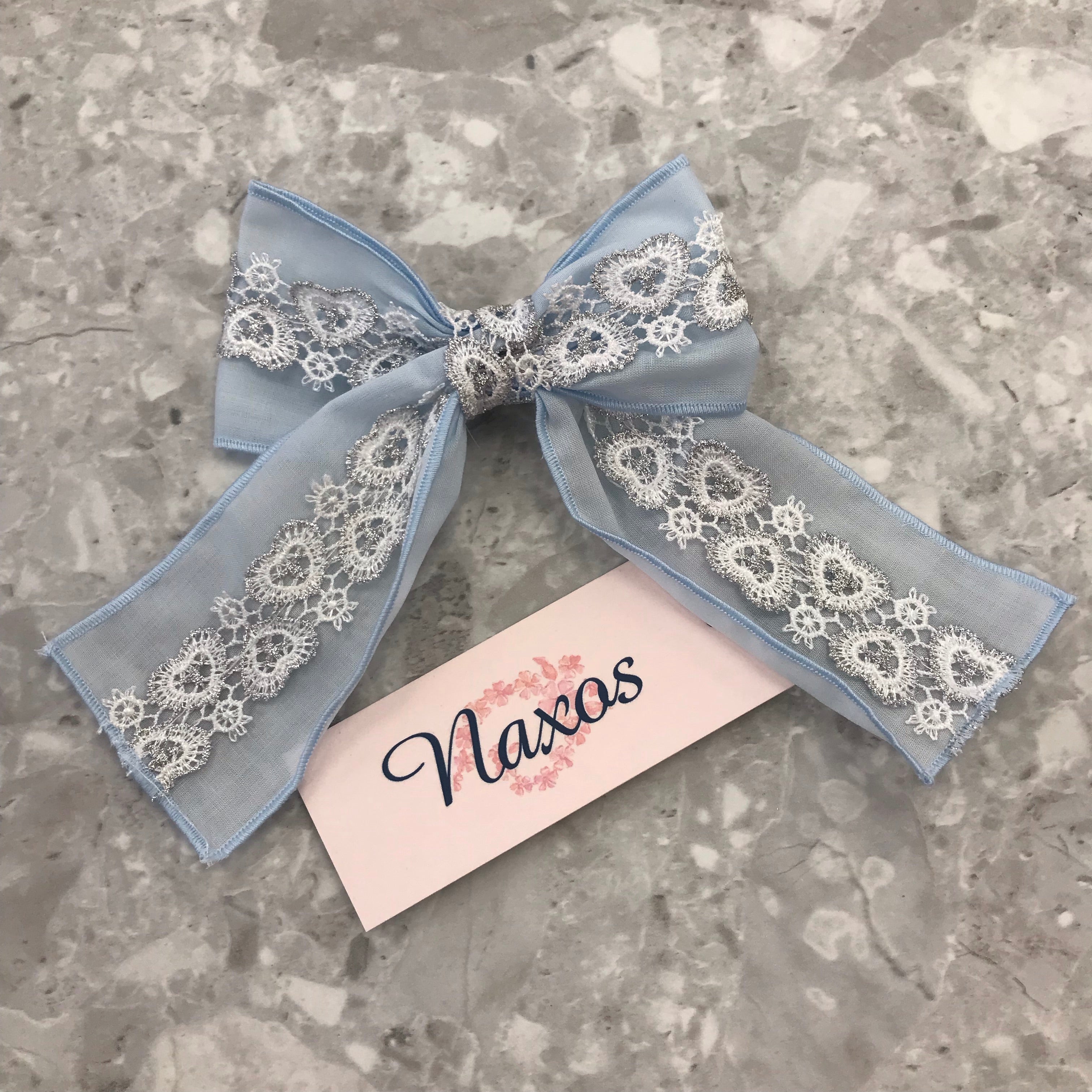 Naxos Corazon Blue Hair Clip