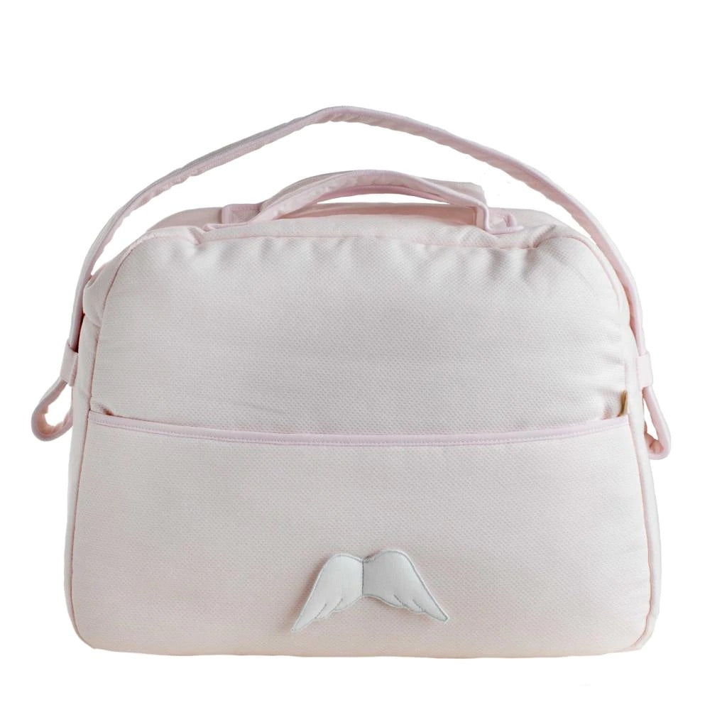 SS22 BABY GI Angel Wings Pink Baby Changing Bag