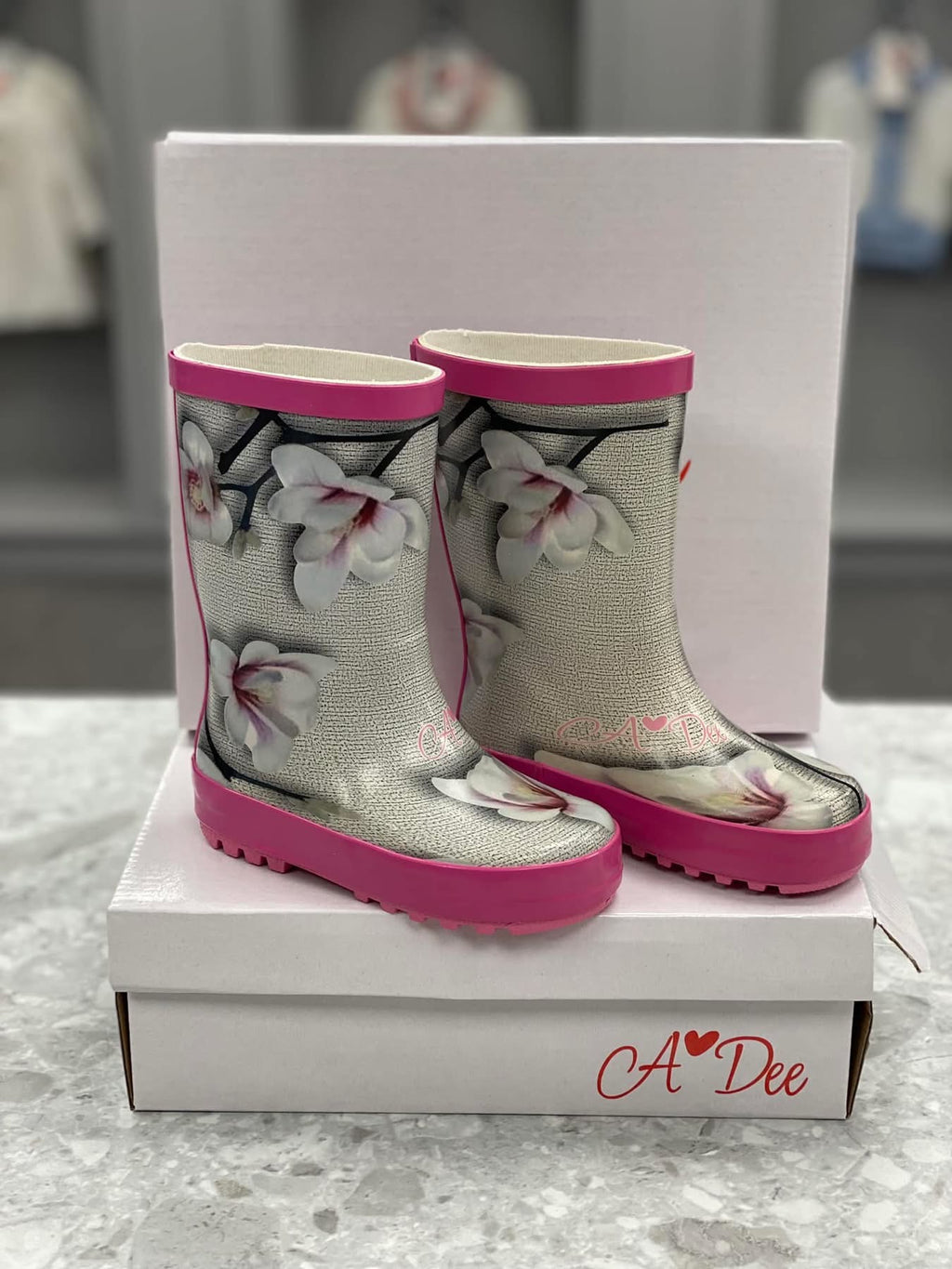 A DEE Magnolia Girls Splash Wellies - CLEARANCE SALE