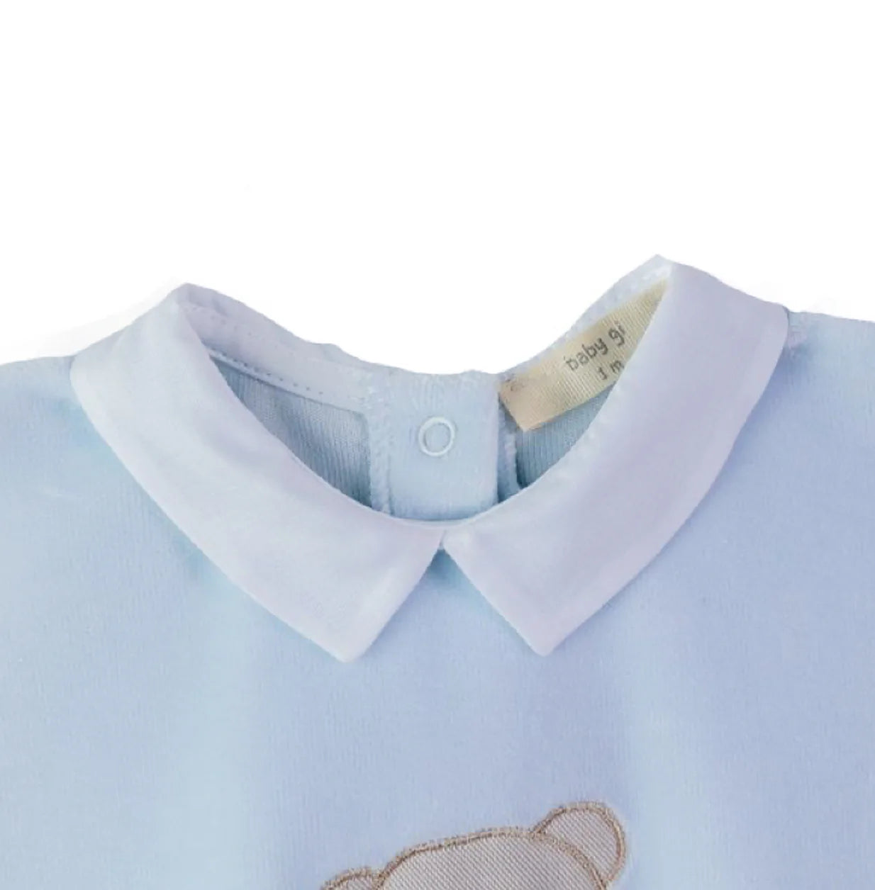 BABY GI Sweet Teddy Baby Boys Blue Four Piece Set