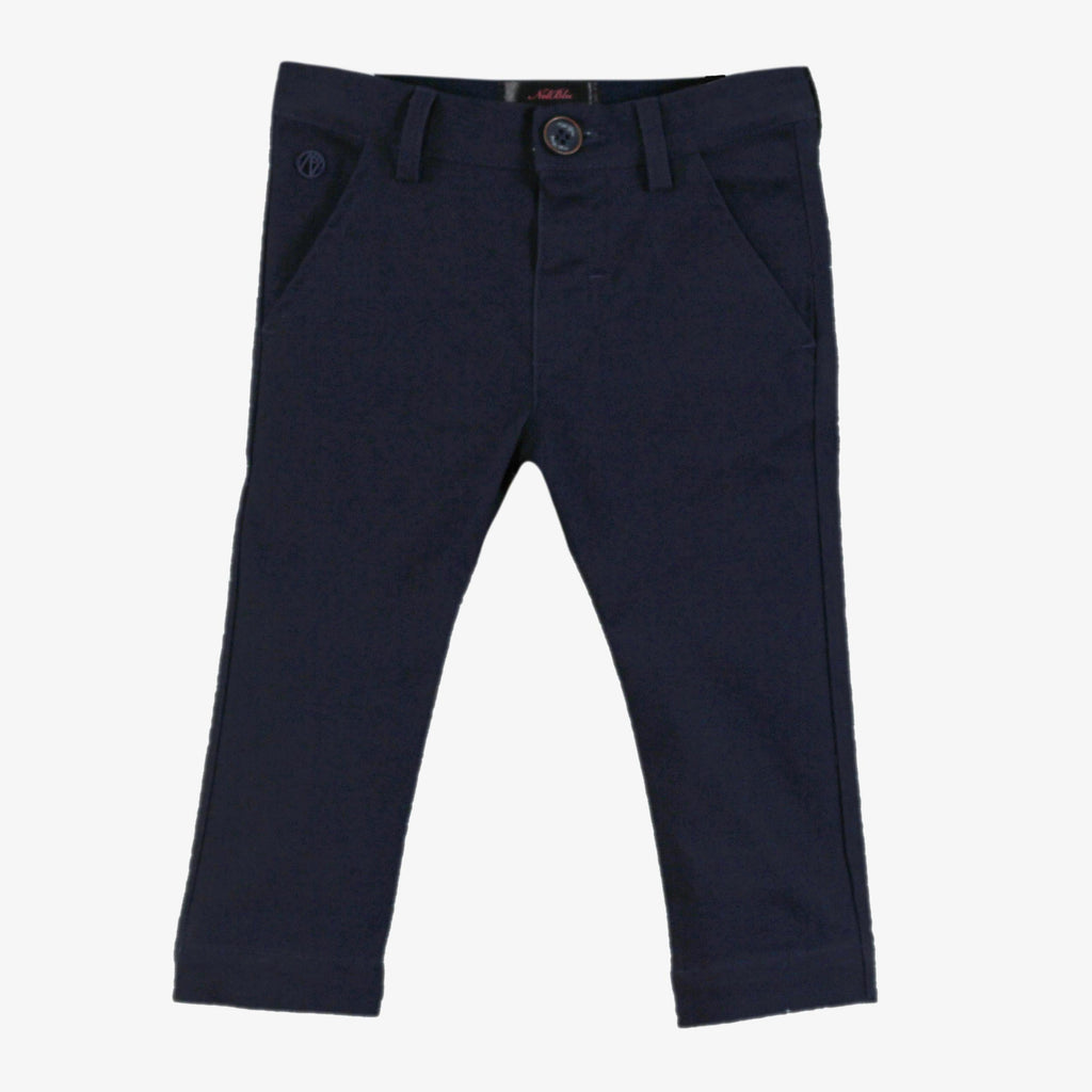 AW25 MIRANDA NEL NLU Boys Navy Polo Shirt & Trousers - 1107