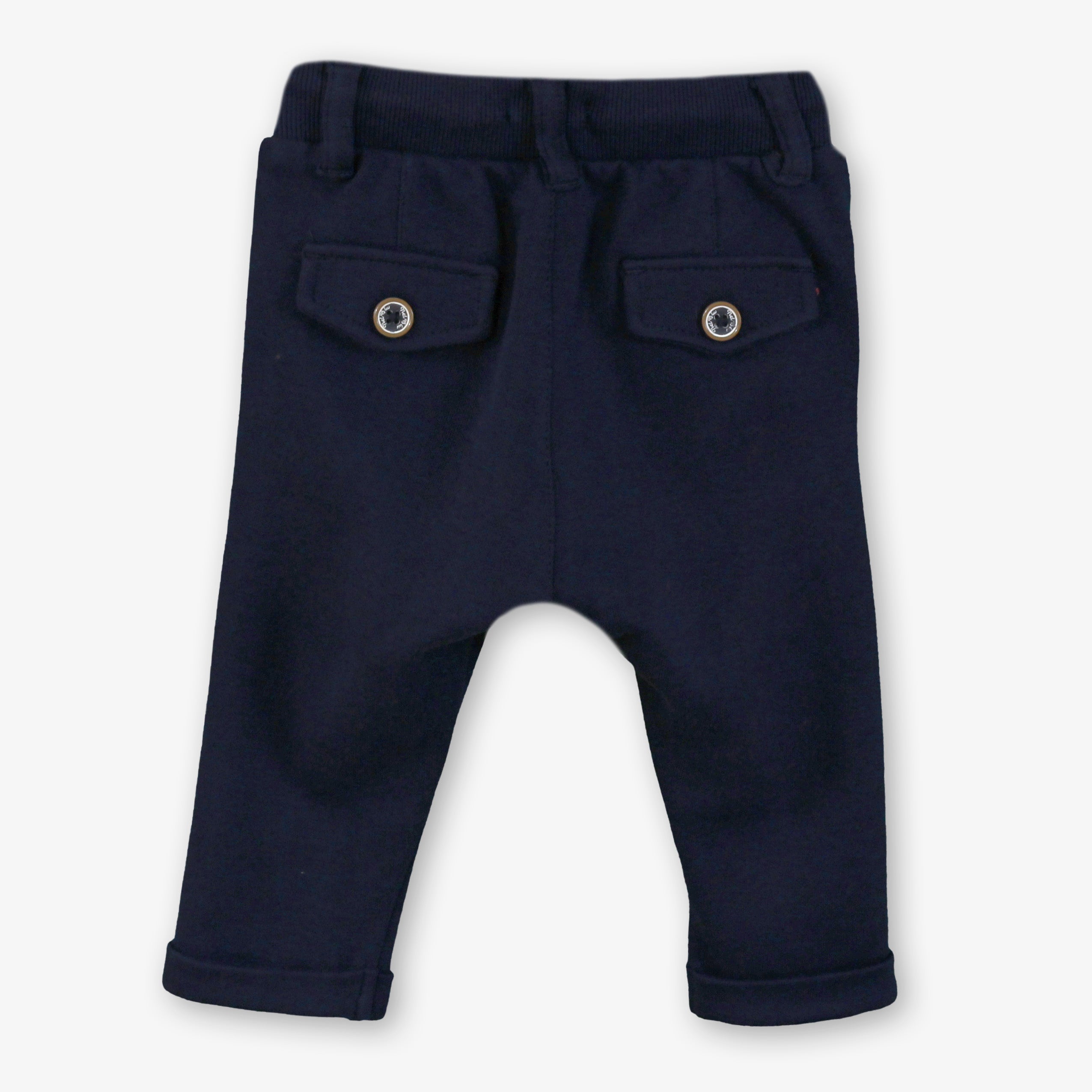 PRE ORDER AW25 MIRANDA NEL BLU Boys Navy Stripe Polo & Joggers Set - 1103
