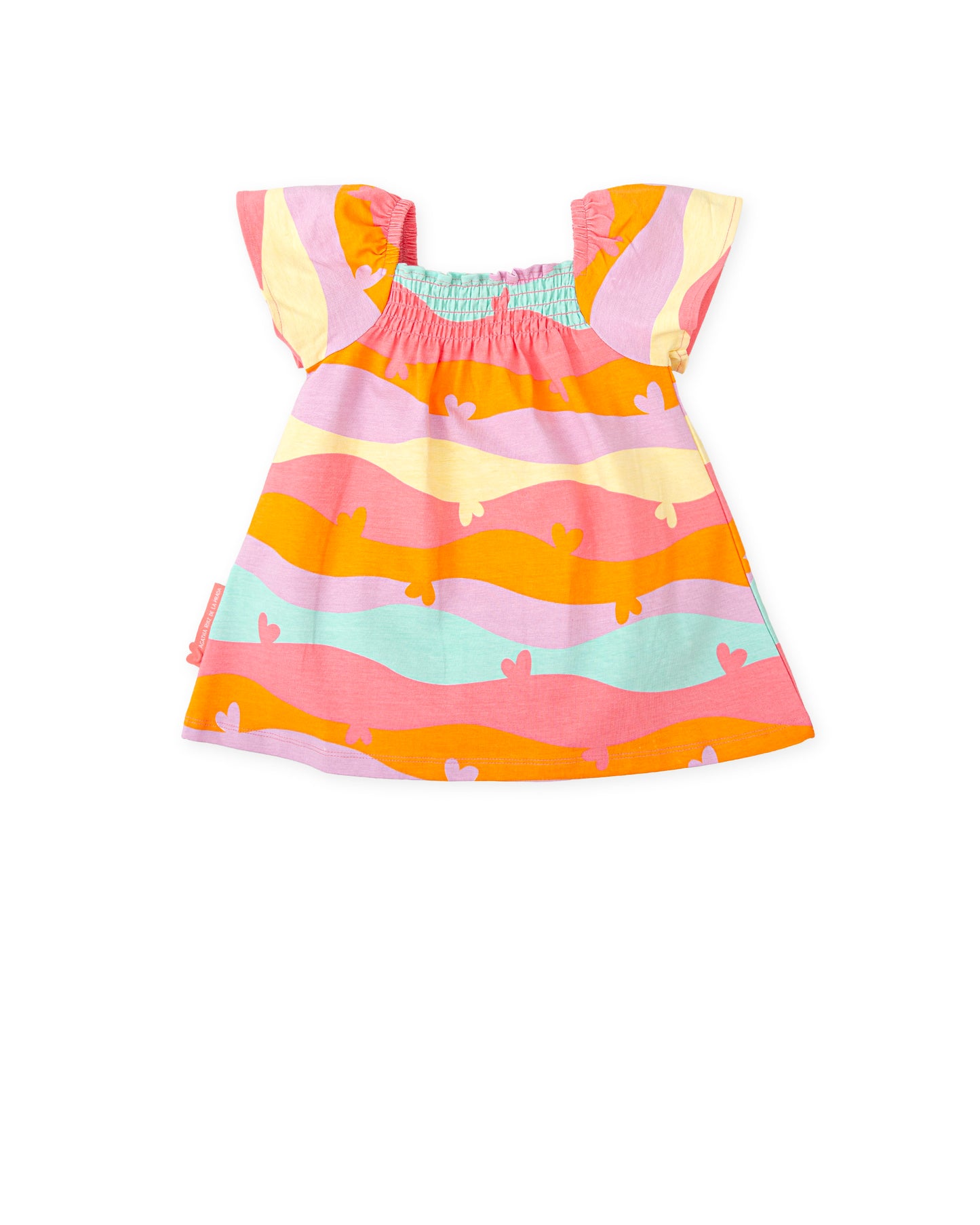 AGATHA RUIZ DE LA PRADA SS25 Lavanda Girls Multicolour Dress