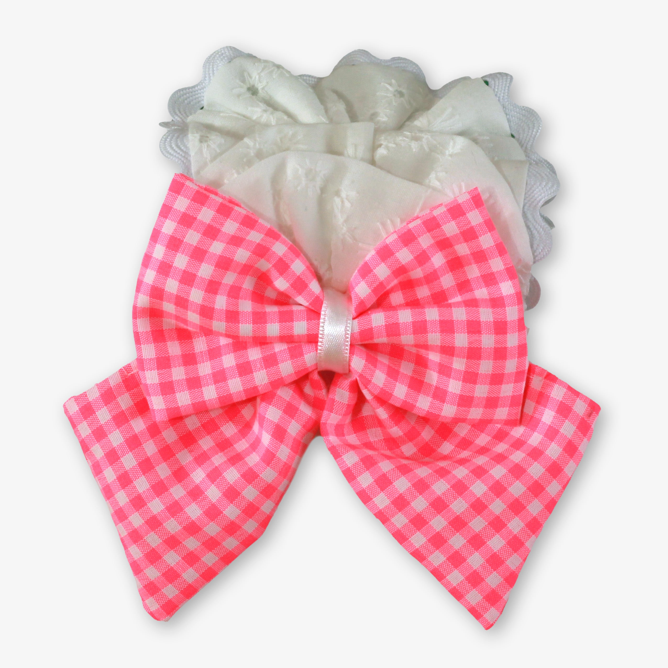 MIRANDA Neon Check Girls Headband - 604D