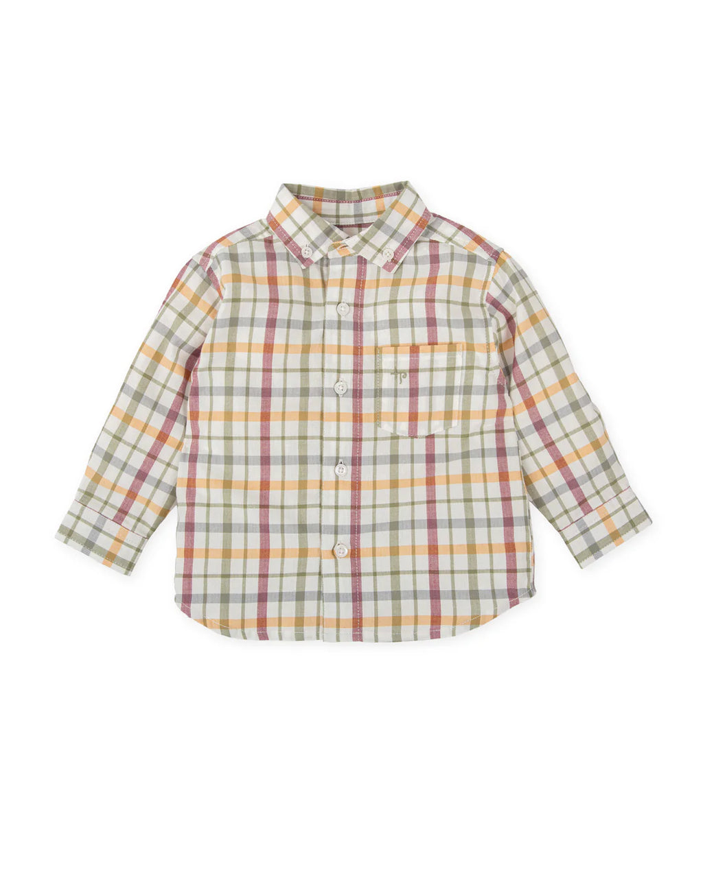 AW25 TUTTO PICCOLO Boys Beige & Khaki Trouser Set with Jumper