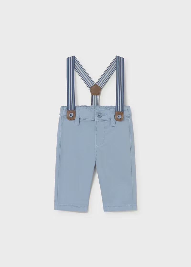 Mayoral boys blue trouser set with jumper – alternate view